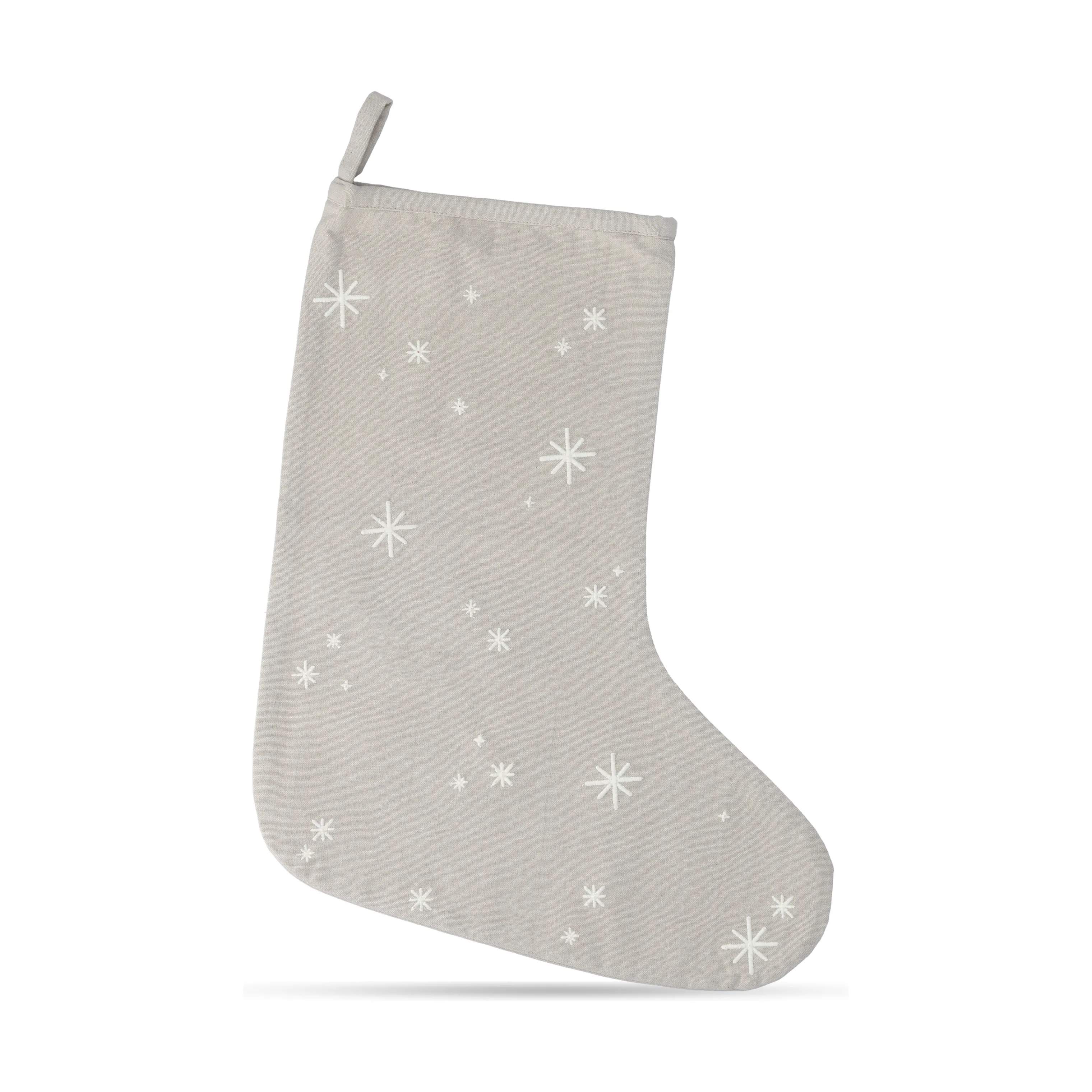 Juna Øvrigt julepynt Christmas Fable Julestrømpe i Beige, 1