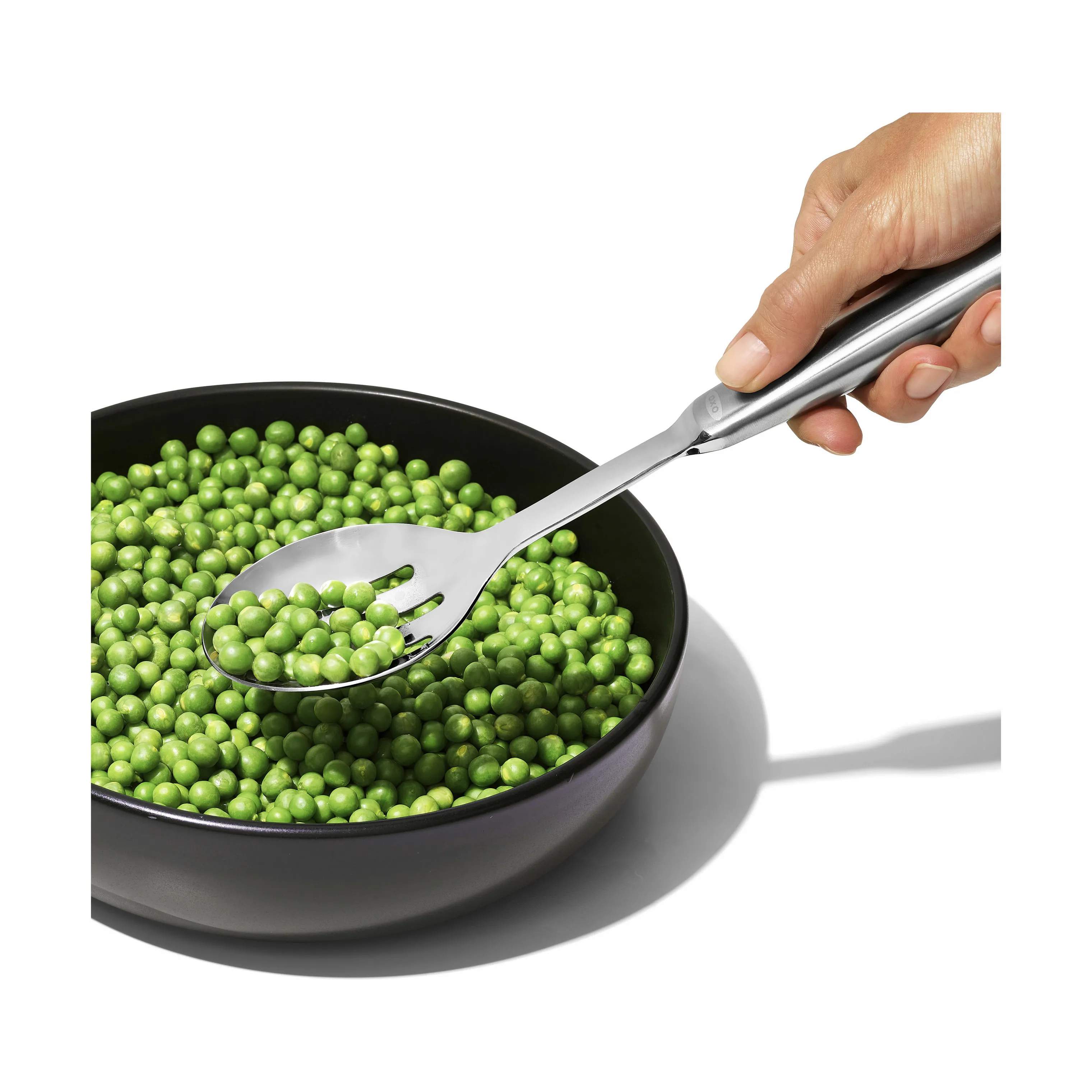 OXO Serveringsskeer STEEL Serveringshulske i Sølvfarvet, 4