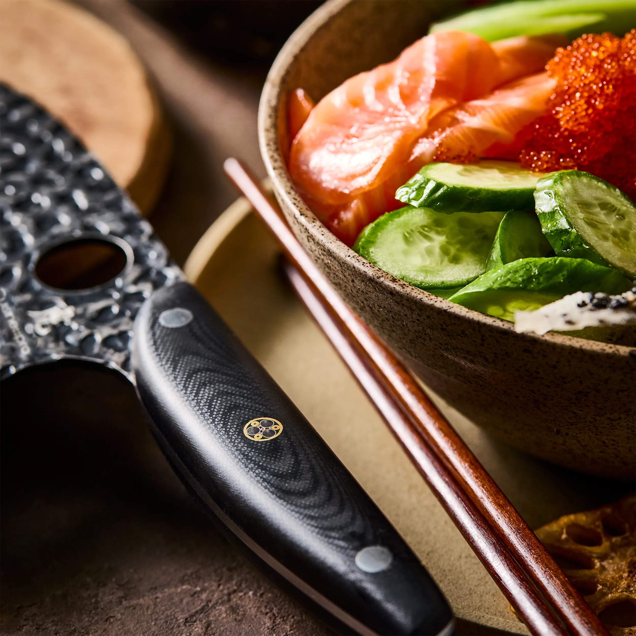 THE CUSTOM CHEF™ Knivblokke med knive Cuisine::pro Kuro Kiba Cuisine::pro® Kuroi Kiba™ Knivblok - 7 dele i Black, 6