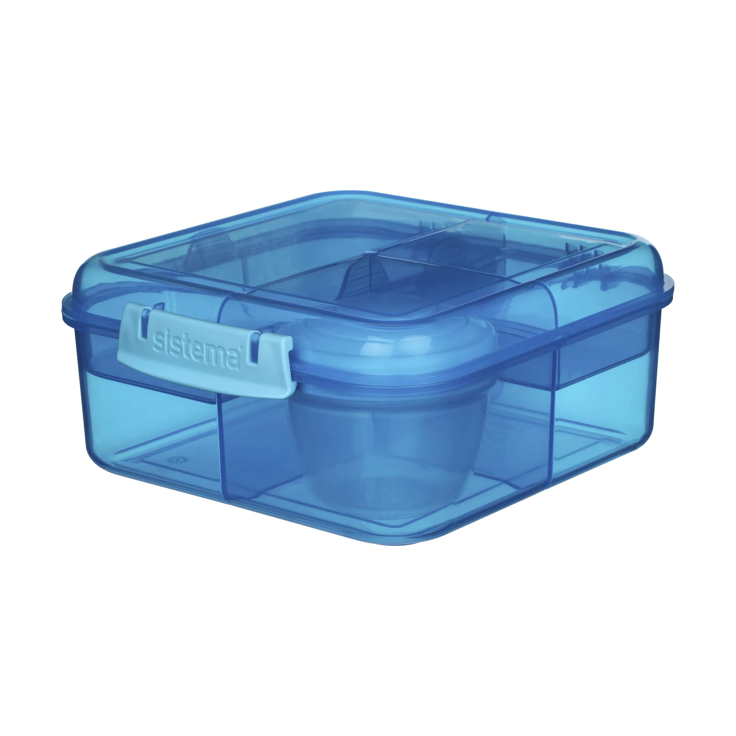 Sistema Madkasser Bento Madkasse i Blå, 1.25 L, 1