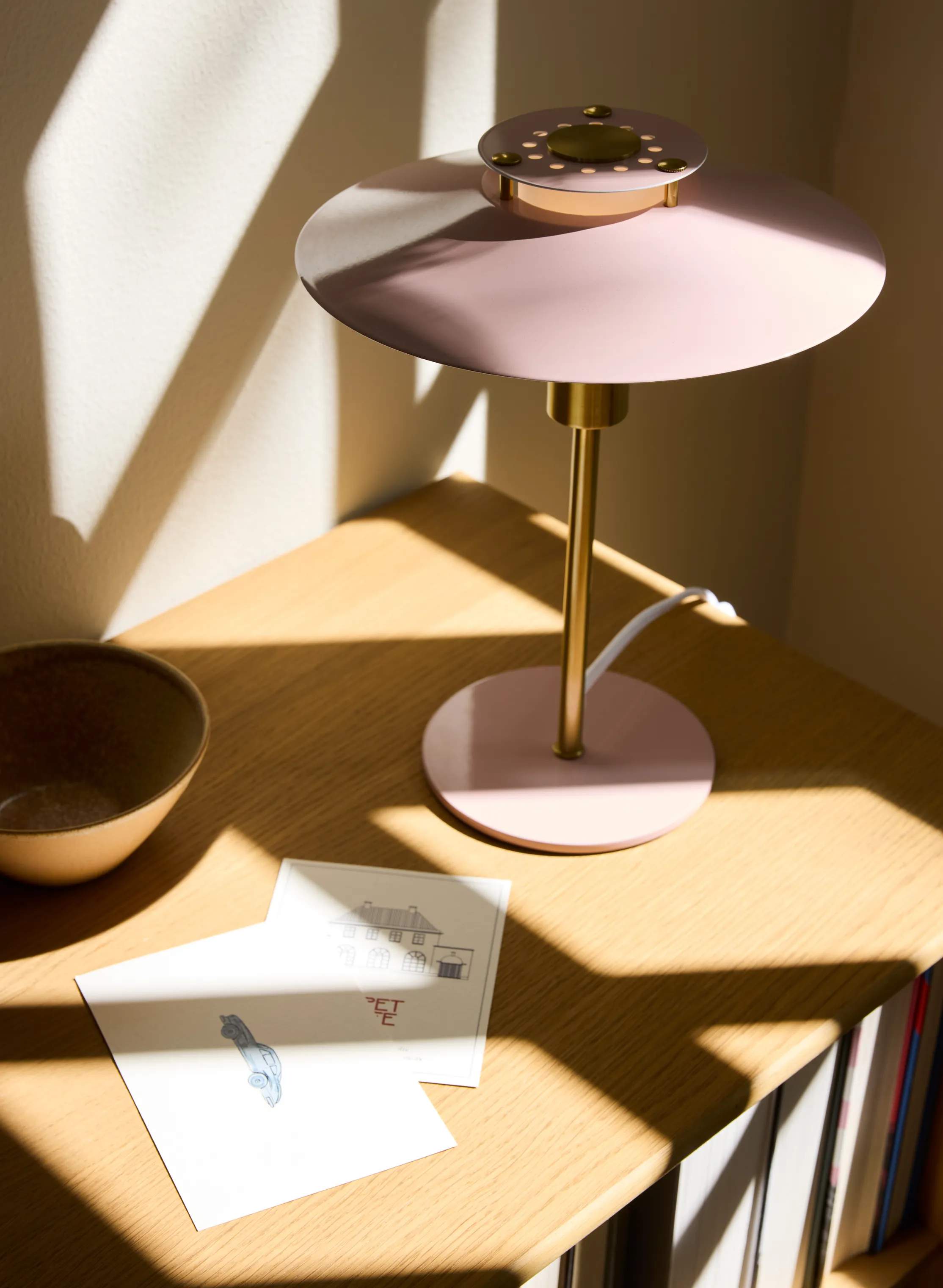 Halo Design Bordlamper Rivoli Bordlampe i Rosa, 3