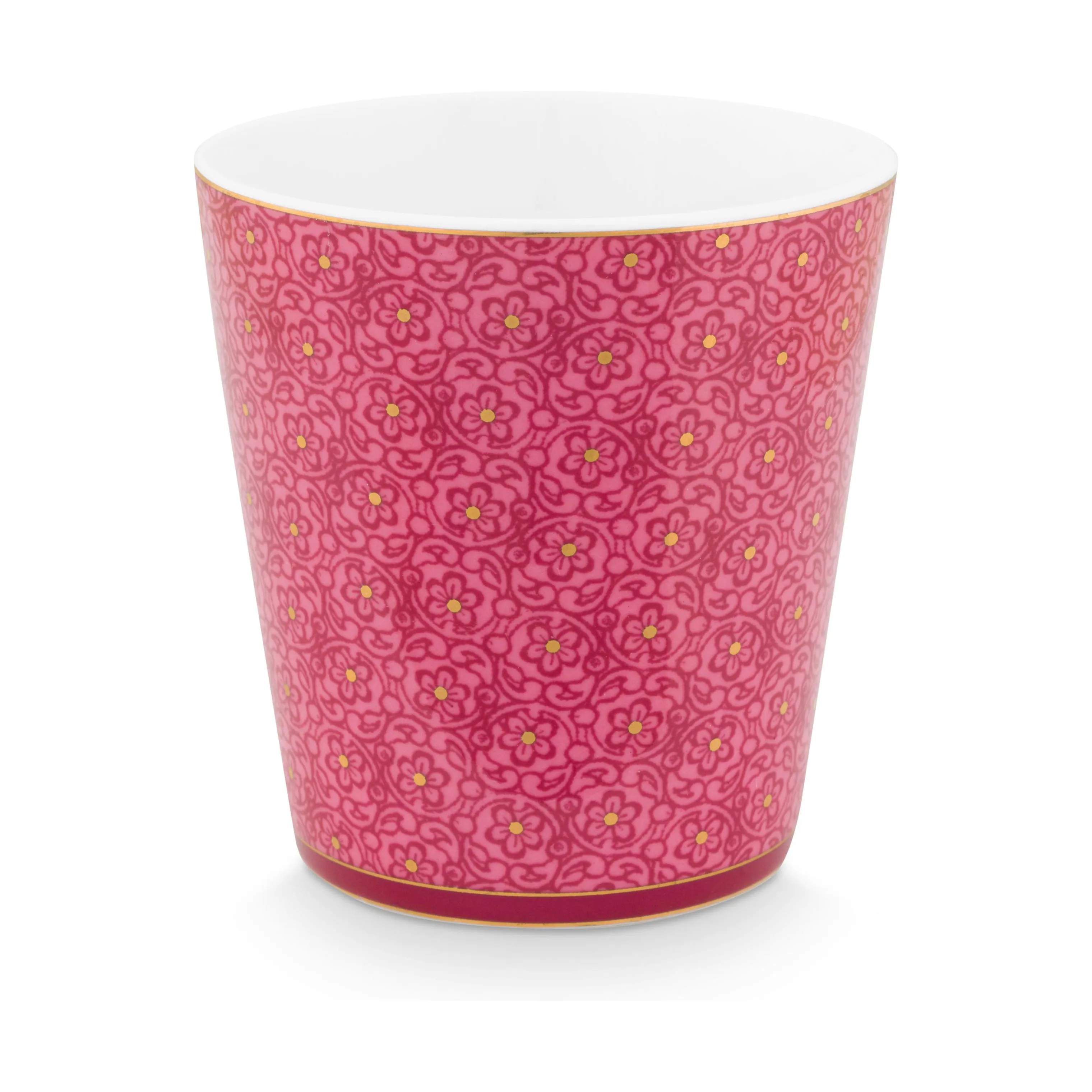 PIP Studio Krus og kopper med hank Flower Festival Krus - 4 stk. i Pink, 4
