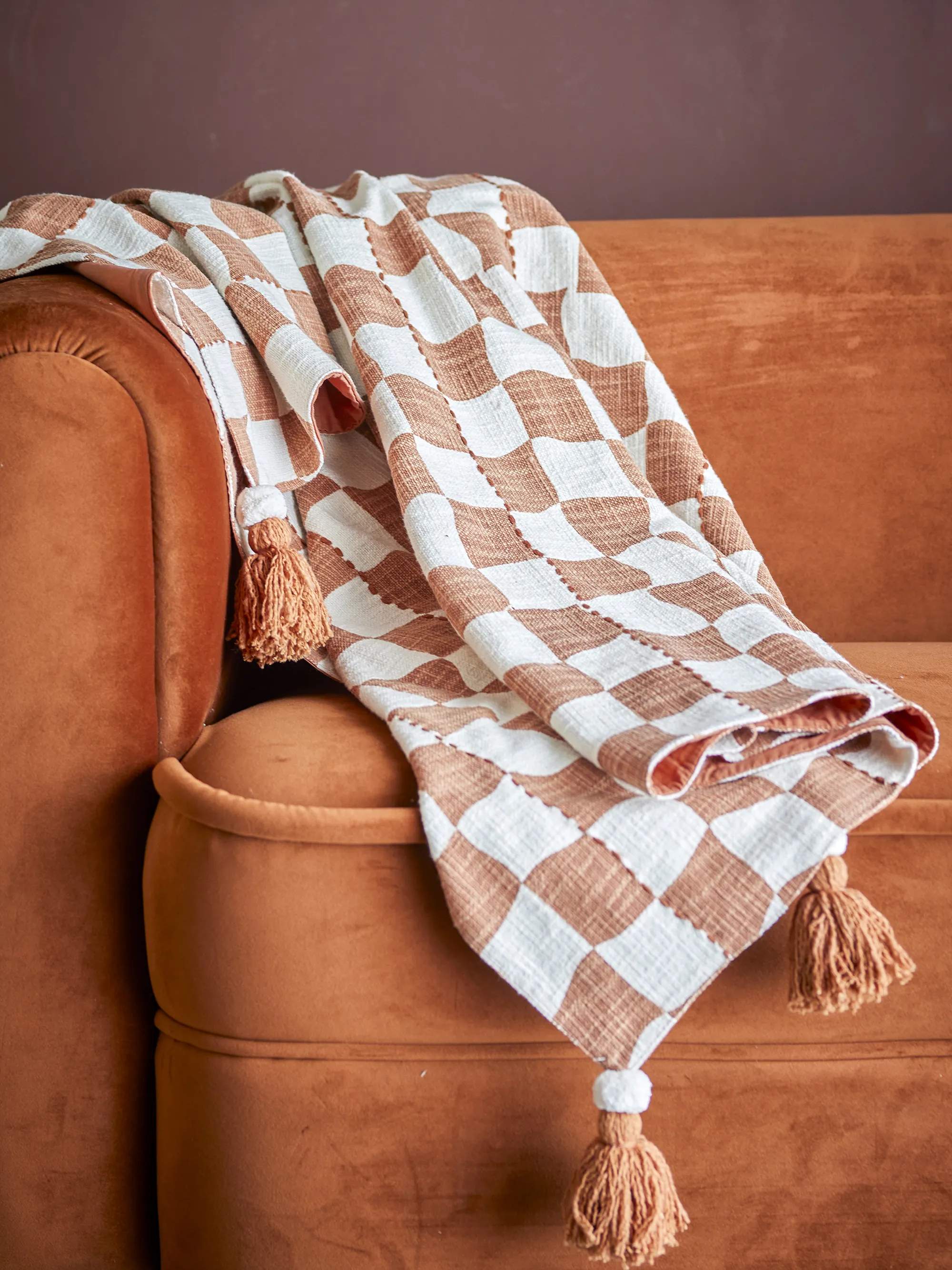 Creative Collection Plaider Chola Plaid i Brun, 3