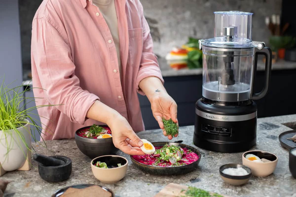KitchenAid Foodprocessorer Foodprocessor i Matte Black, 6