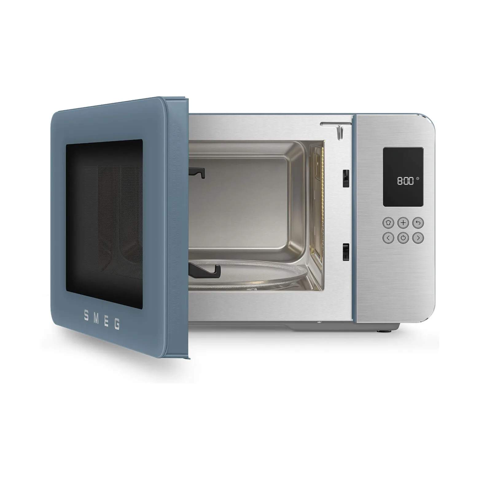 Smeg Mikroovne Collezione Mikroovn i Storm blue, 2