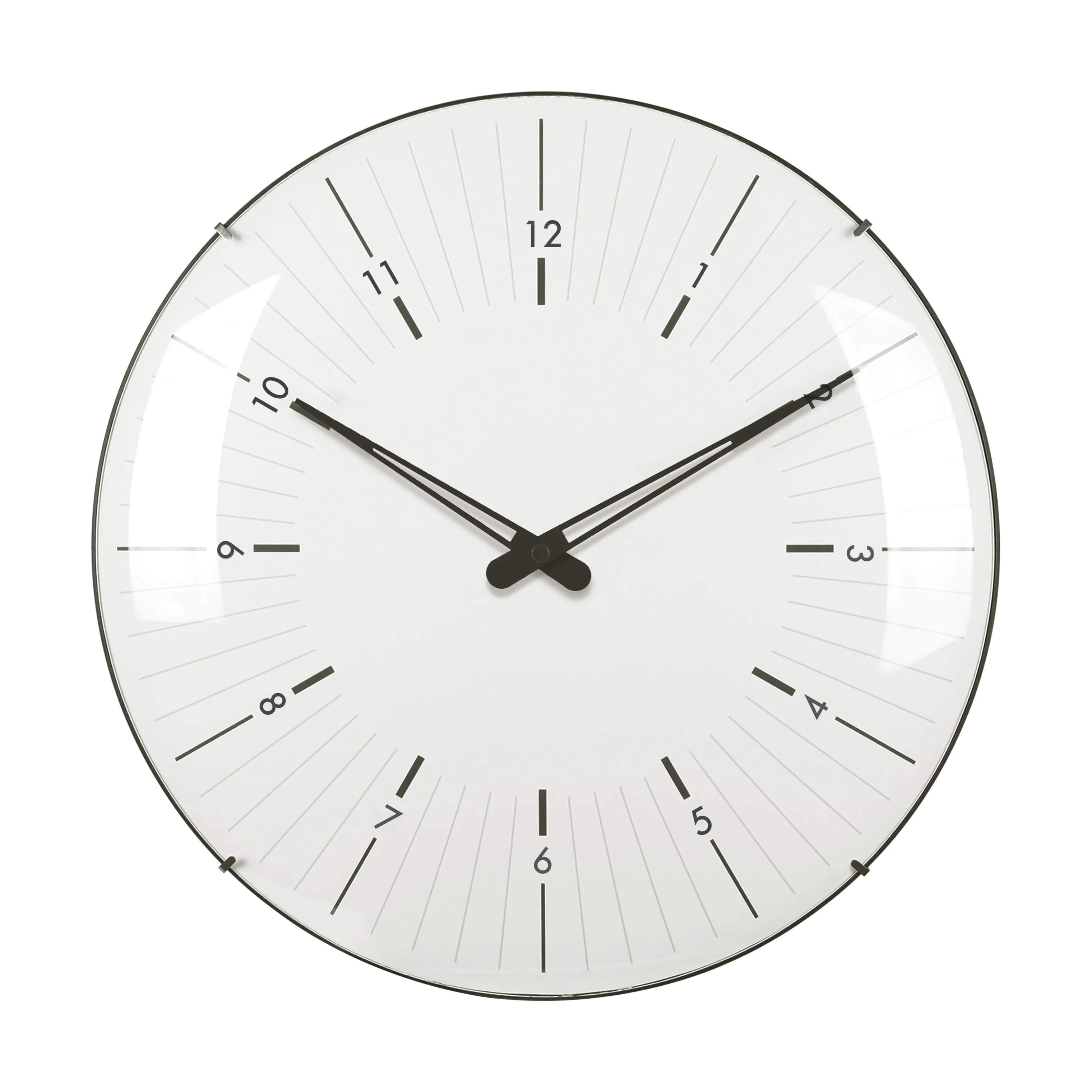 CASA Living Vægure Vægur i Hvid/sort, 35 cm, 1