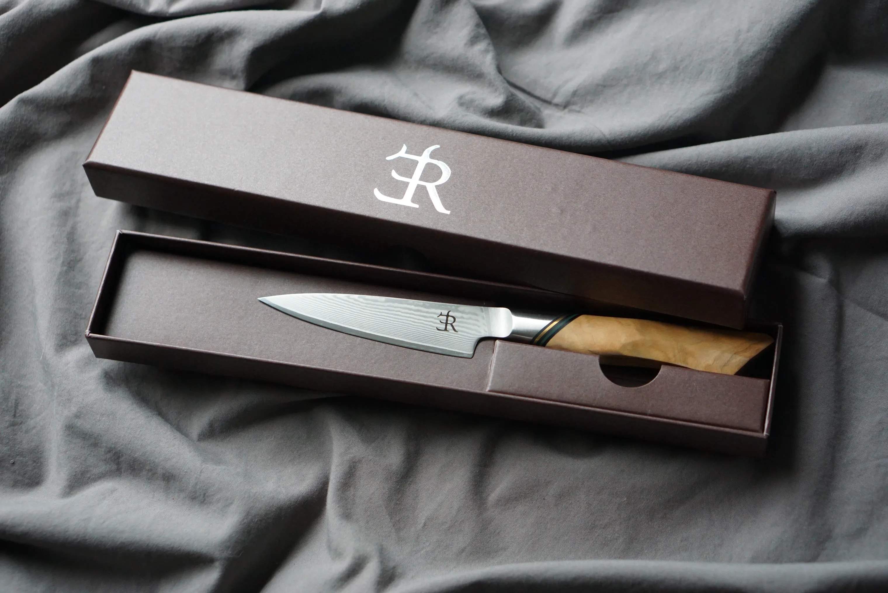 Ryda Knives Urteknive A-73 Urtekniv i rustfrit stål/brun, 2