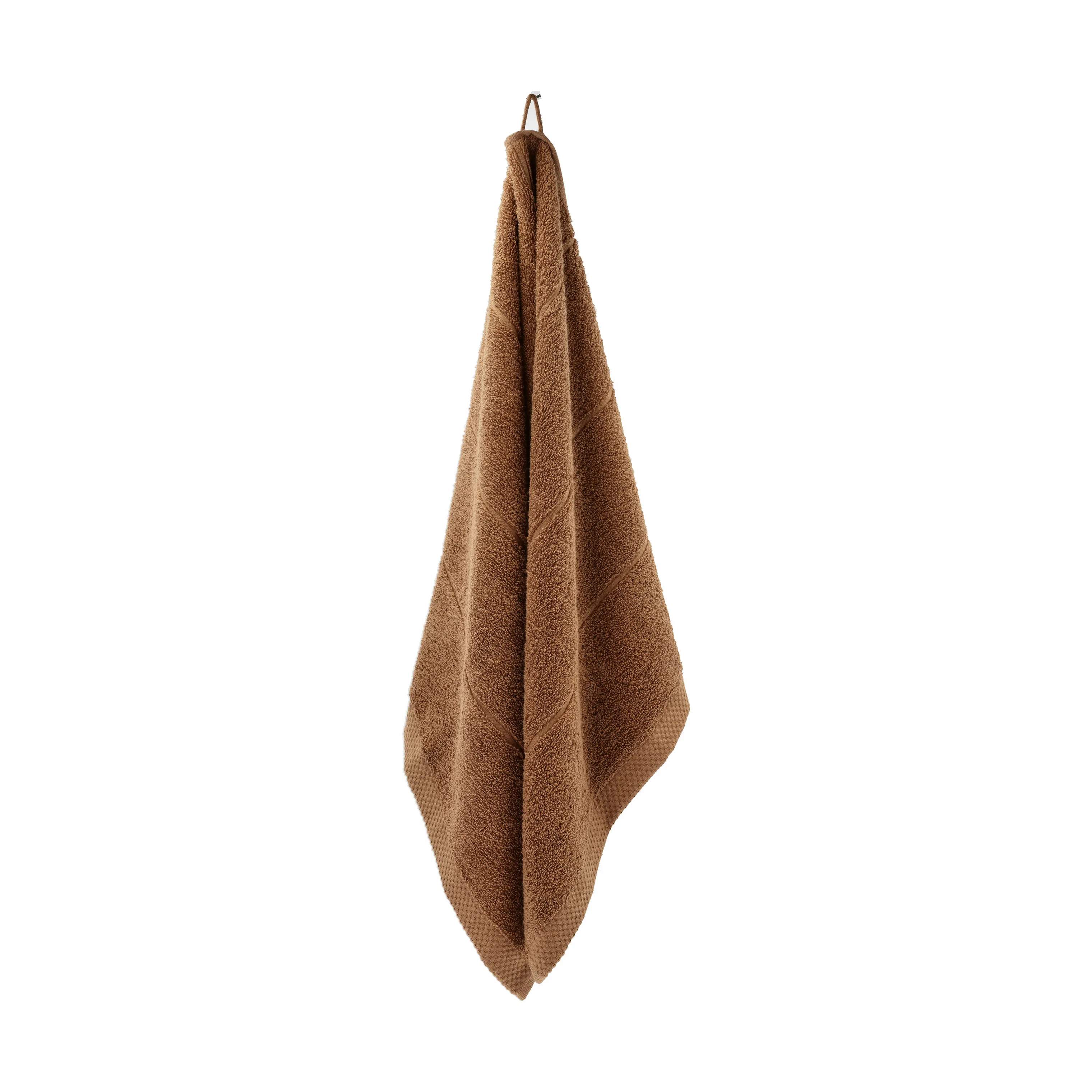 Södahl Håndklæder Line Håndklæde i Toffee Brown, B50 x L100 cm, 3