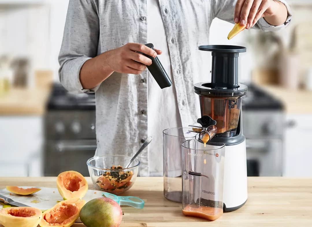 Kenwood Slowjuicere PureJuice JMP400WH Slowjuicer i Hvid, 2