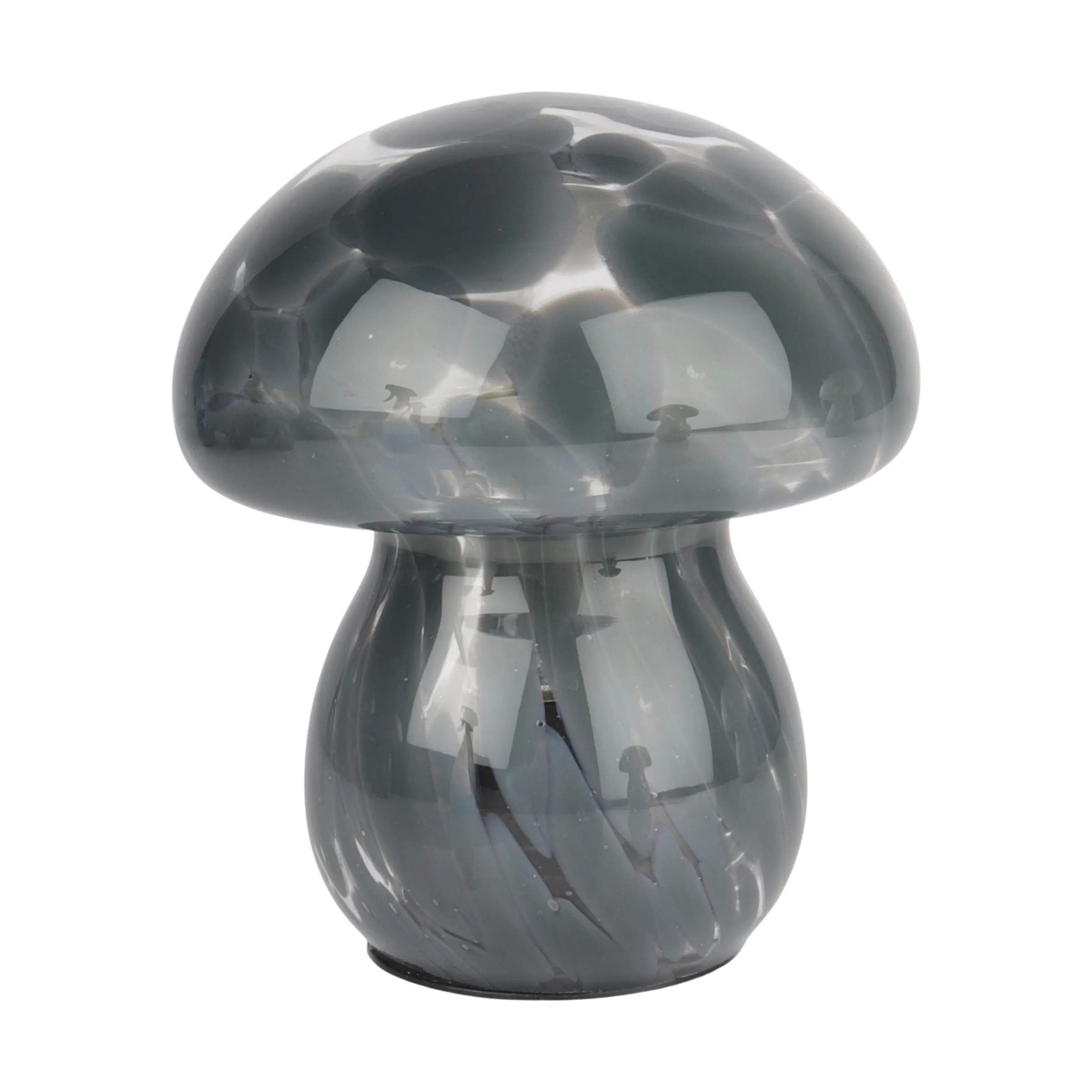 Confetti Mushroom Lampe, mørkegrå, large