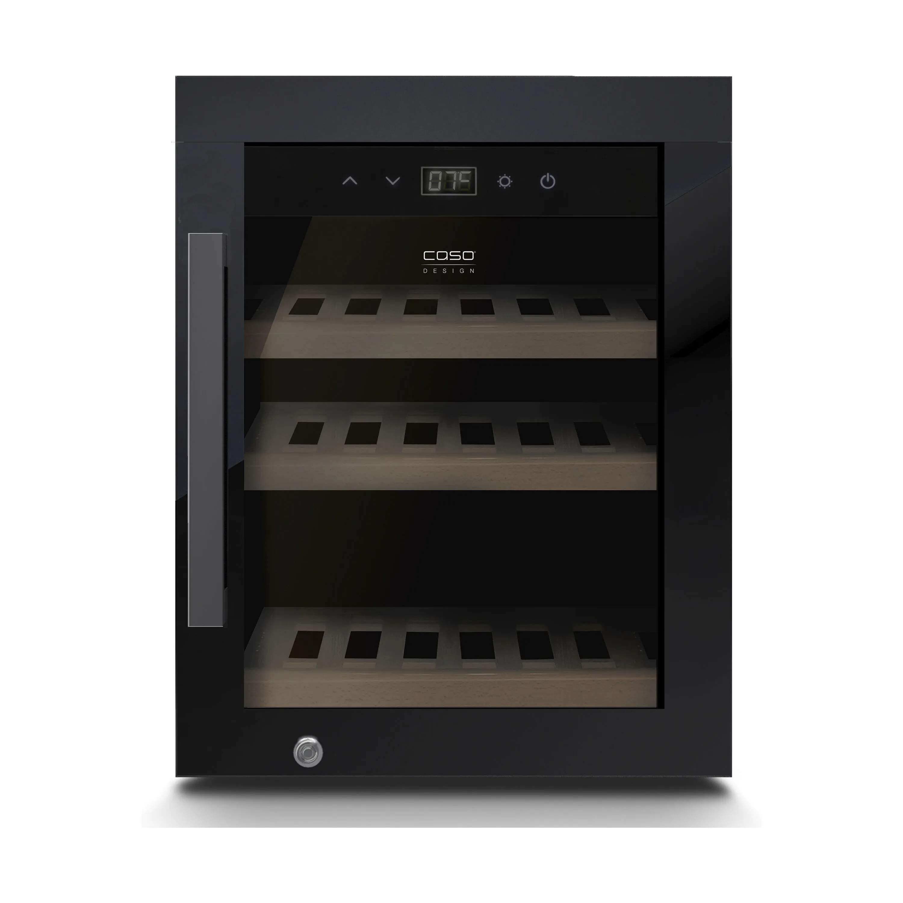 Caso Vinkøleskabe WineExclusive Vinkøleskab i Sort, 1
