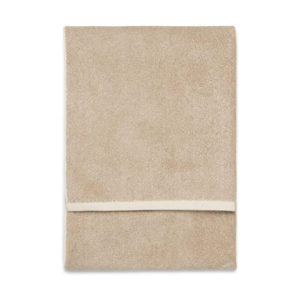 Marc O'Polo Håndklæder Timeless Melange Badelagen i Dark sand, 1