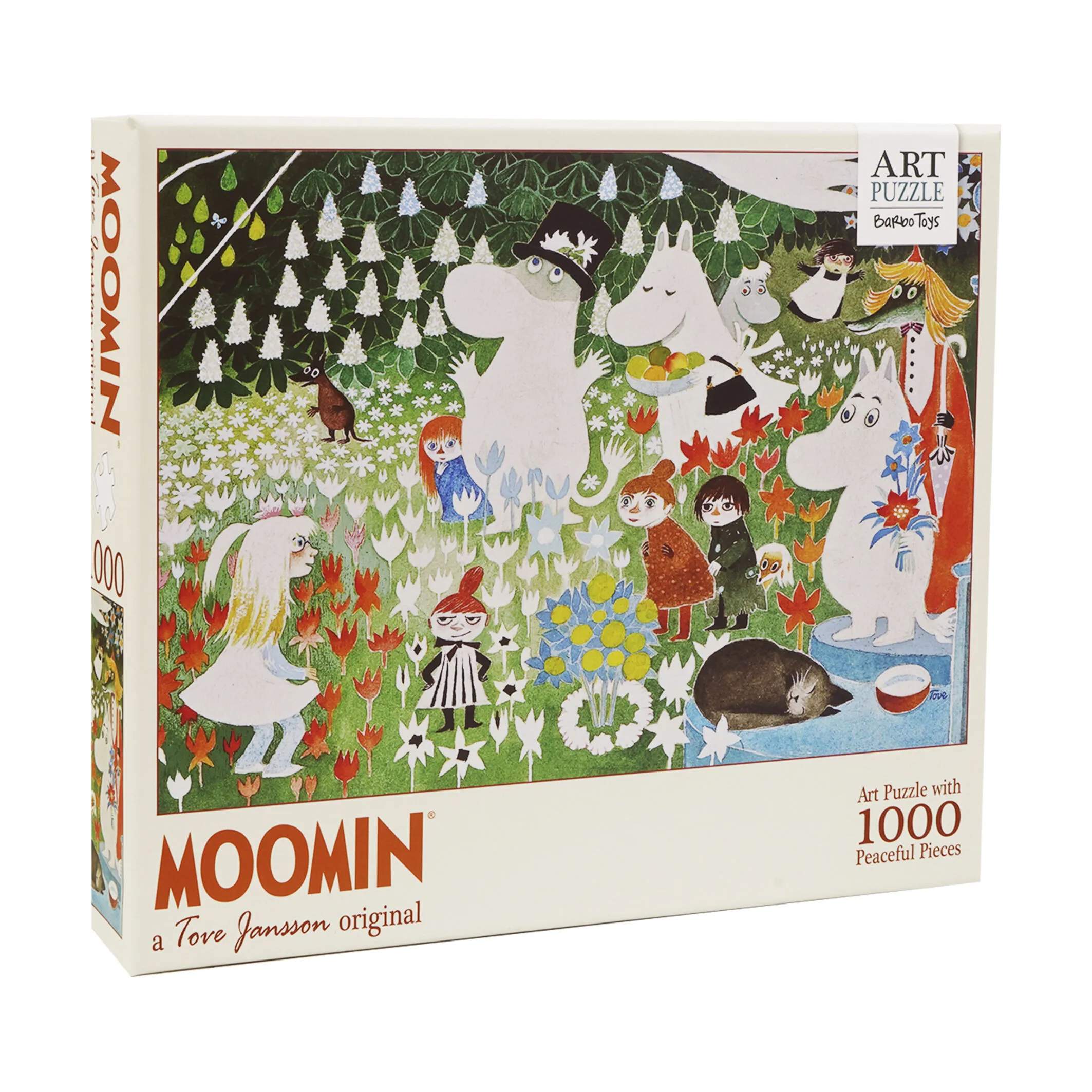 Barbo Toys Puslespil Mumi Puslespil - Moomin i Blomsterhave, 1