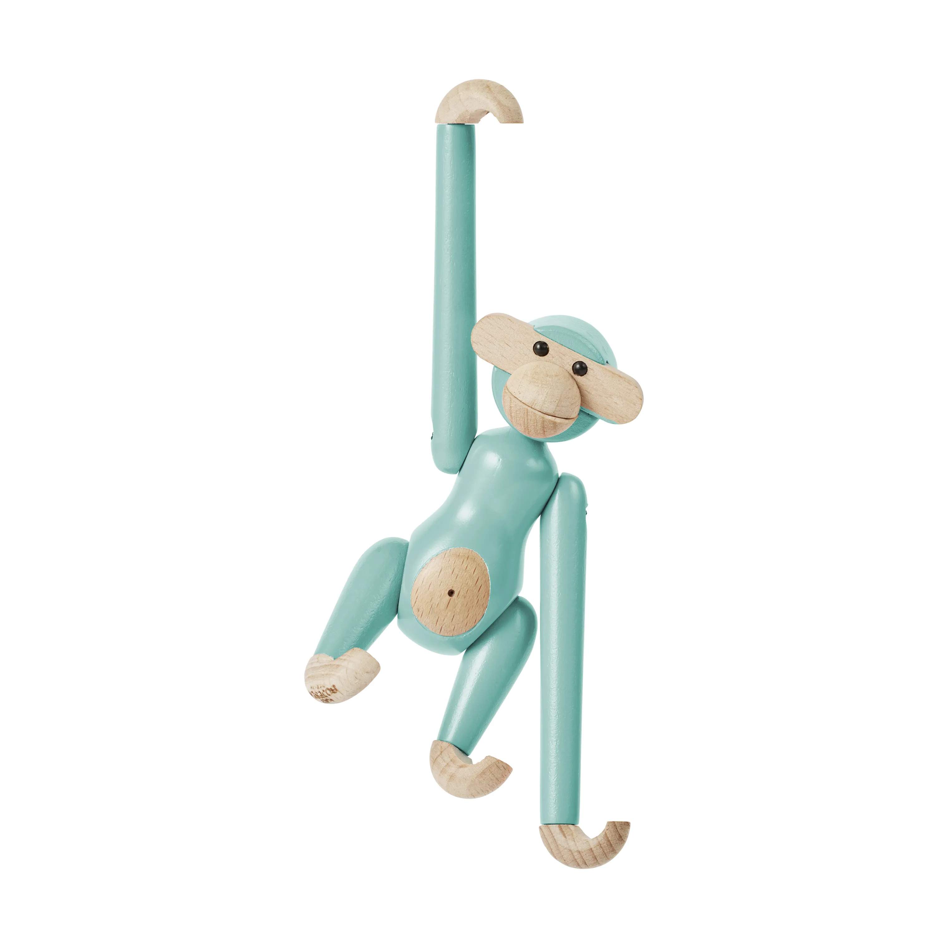 Kay Bojesen Dyrefigurer Monkey Abe - Mini i Turkis, 6