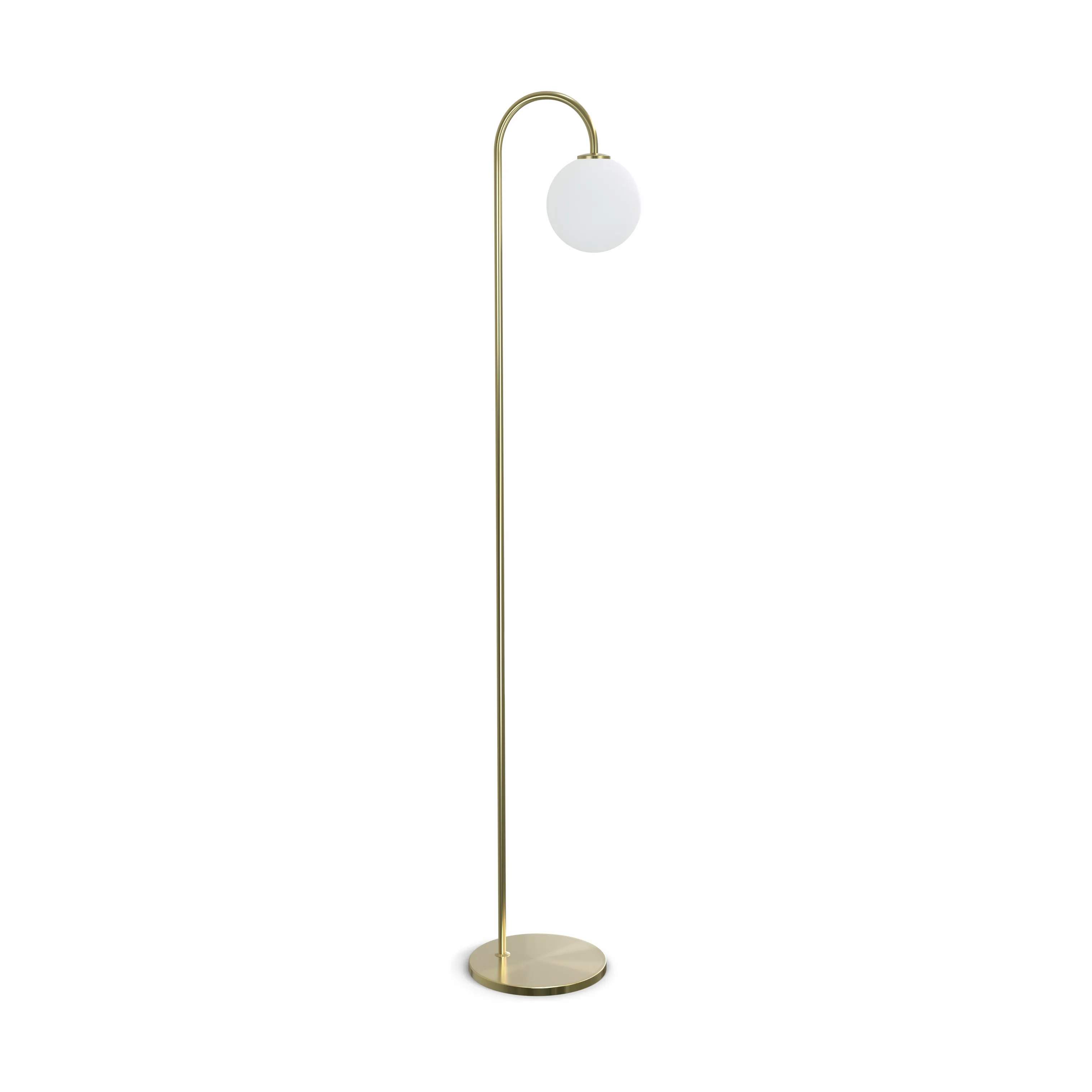Ballon Gulvlampe, messing, large