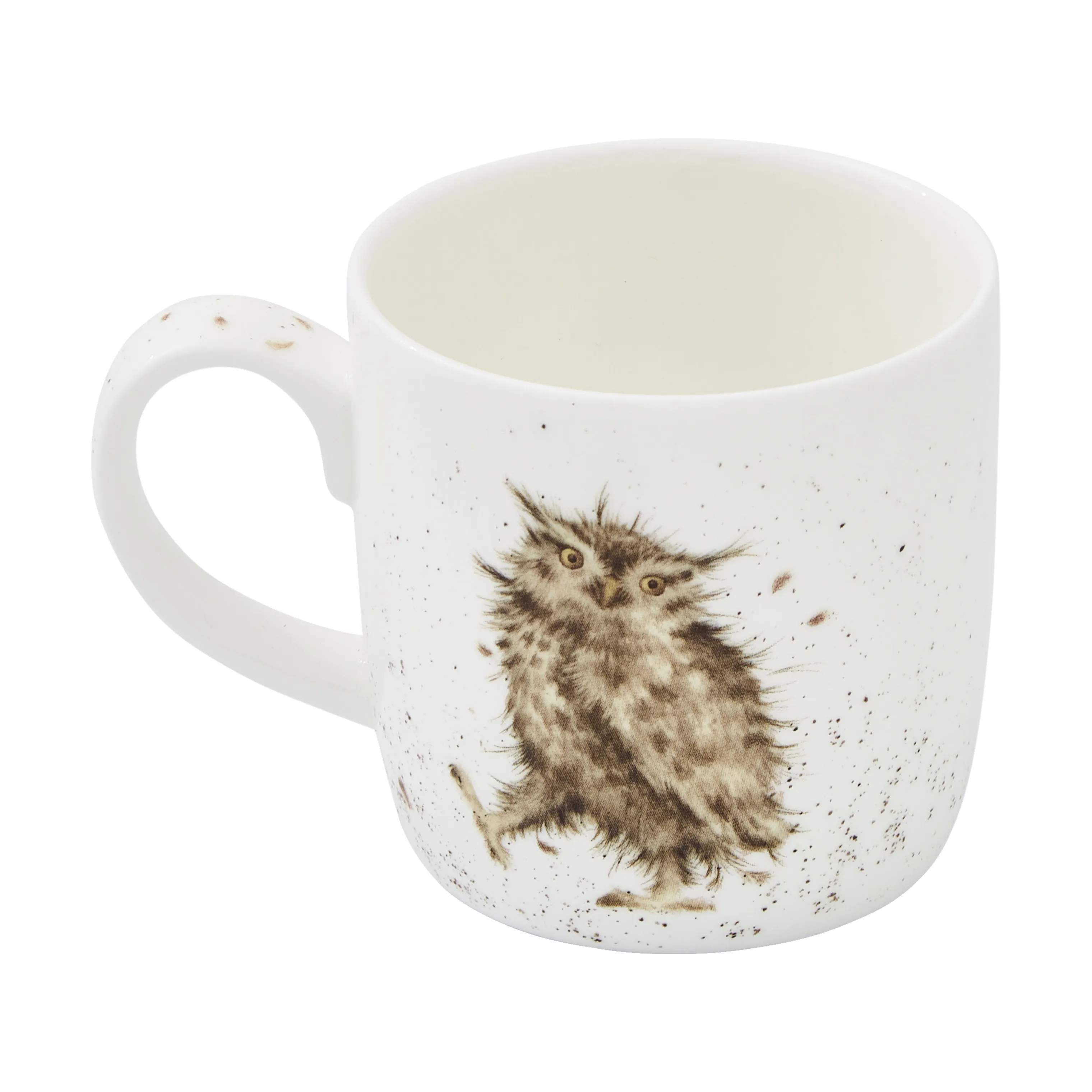 Royal Worcester Krus og kopper med hank Wrendale Krus - What a hoot i Ugle, 4