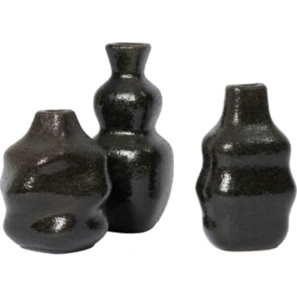 Broste Copenhagen Vaser Cornelia Vase - 3 stk. i Grå, 1