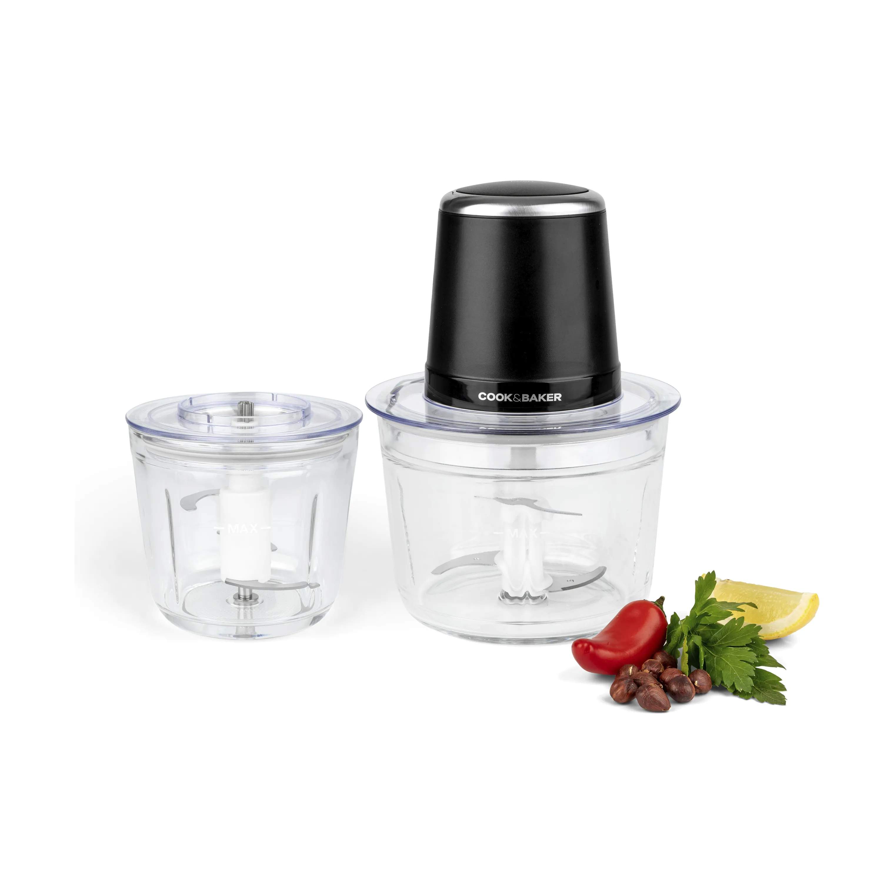 Cook & Baker Minihakkere Minihakker i sort, 5