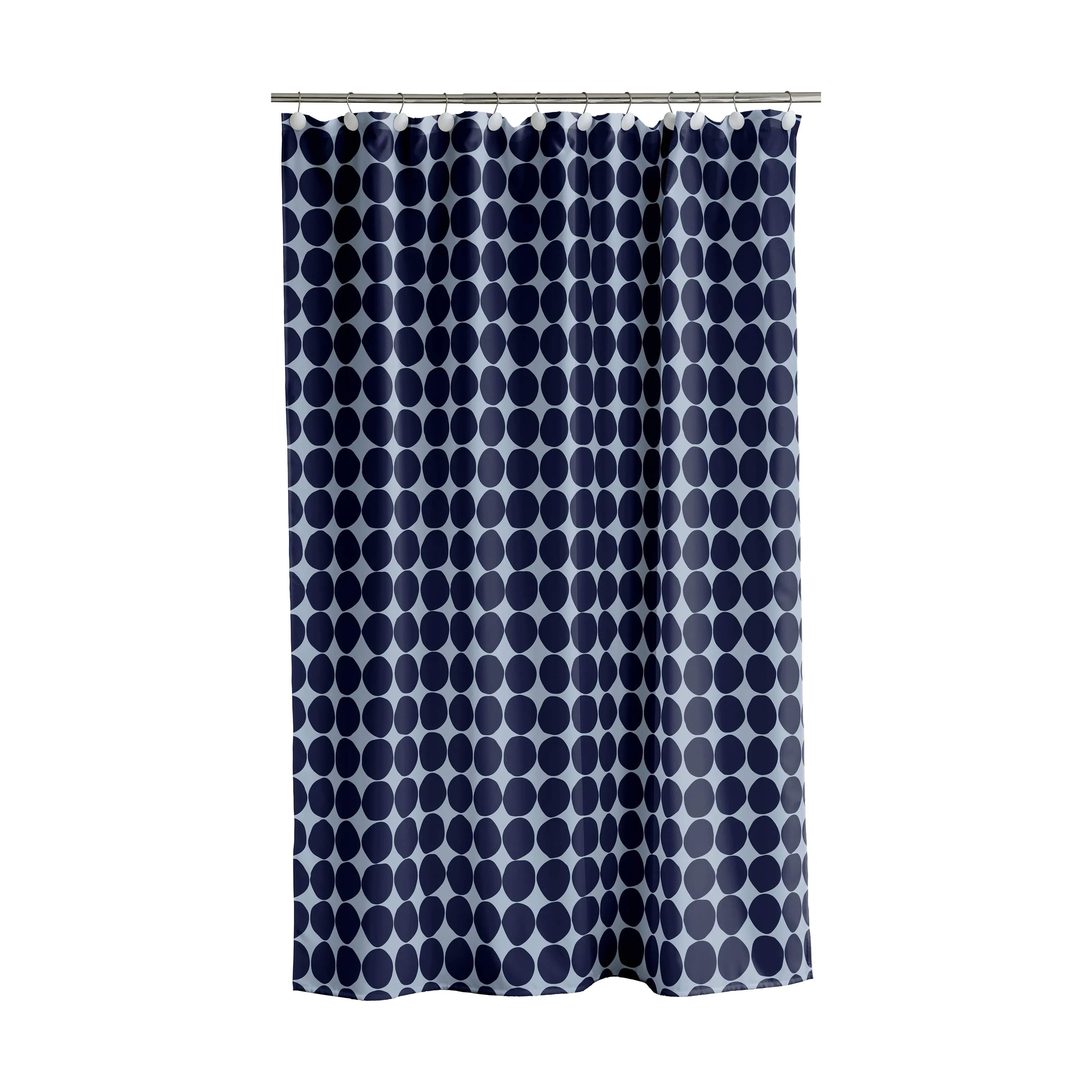 Bubbles Badeforhæng, linen blue, large