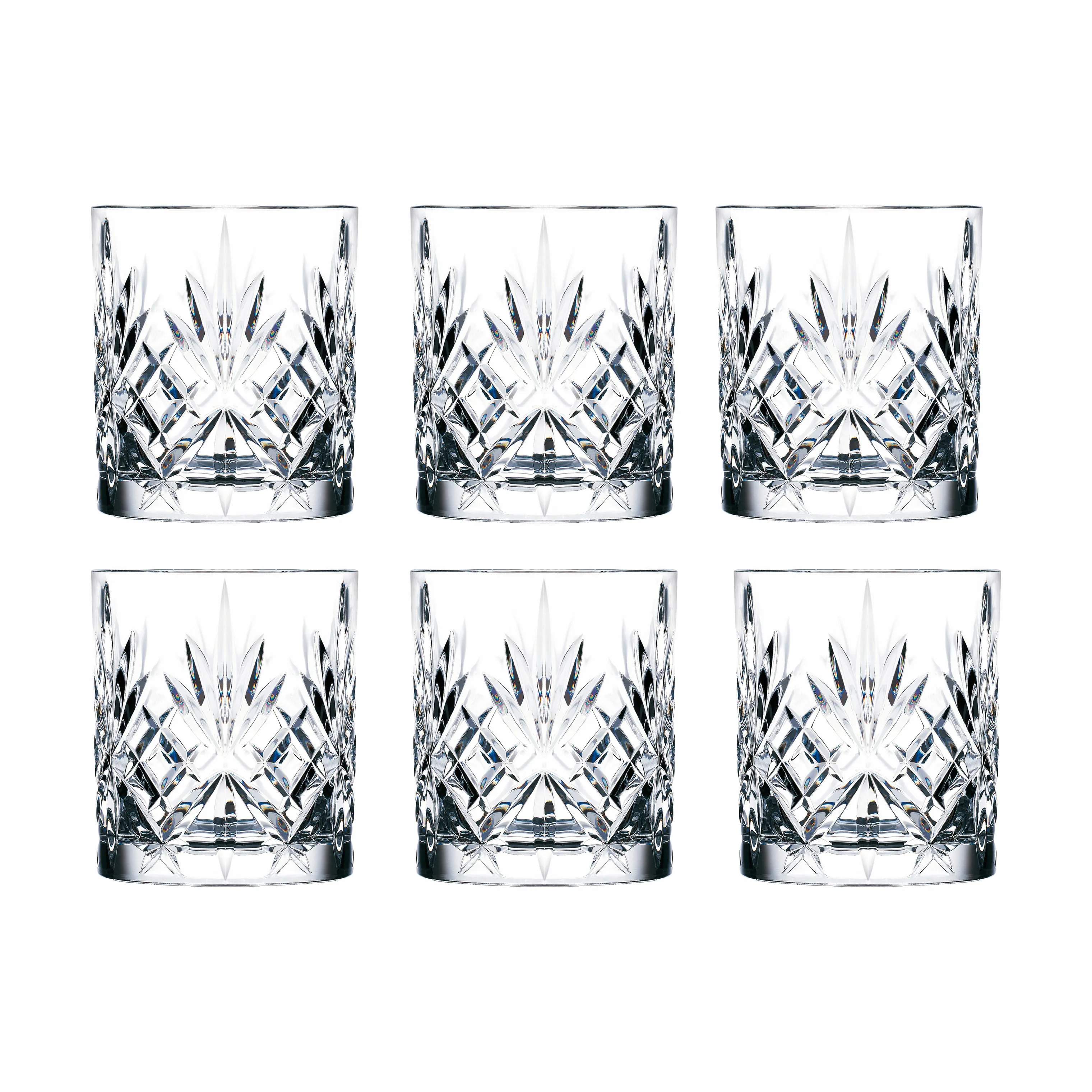 Lyngby Glas lowball glas Melodia Whiskyglas - 6 stk.