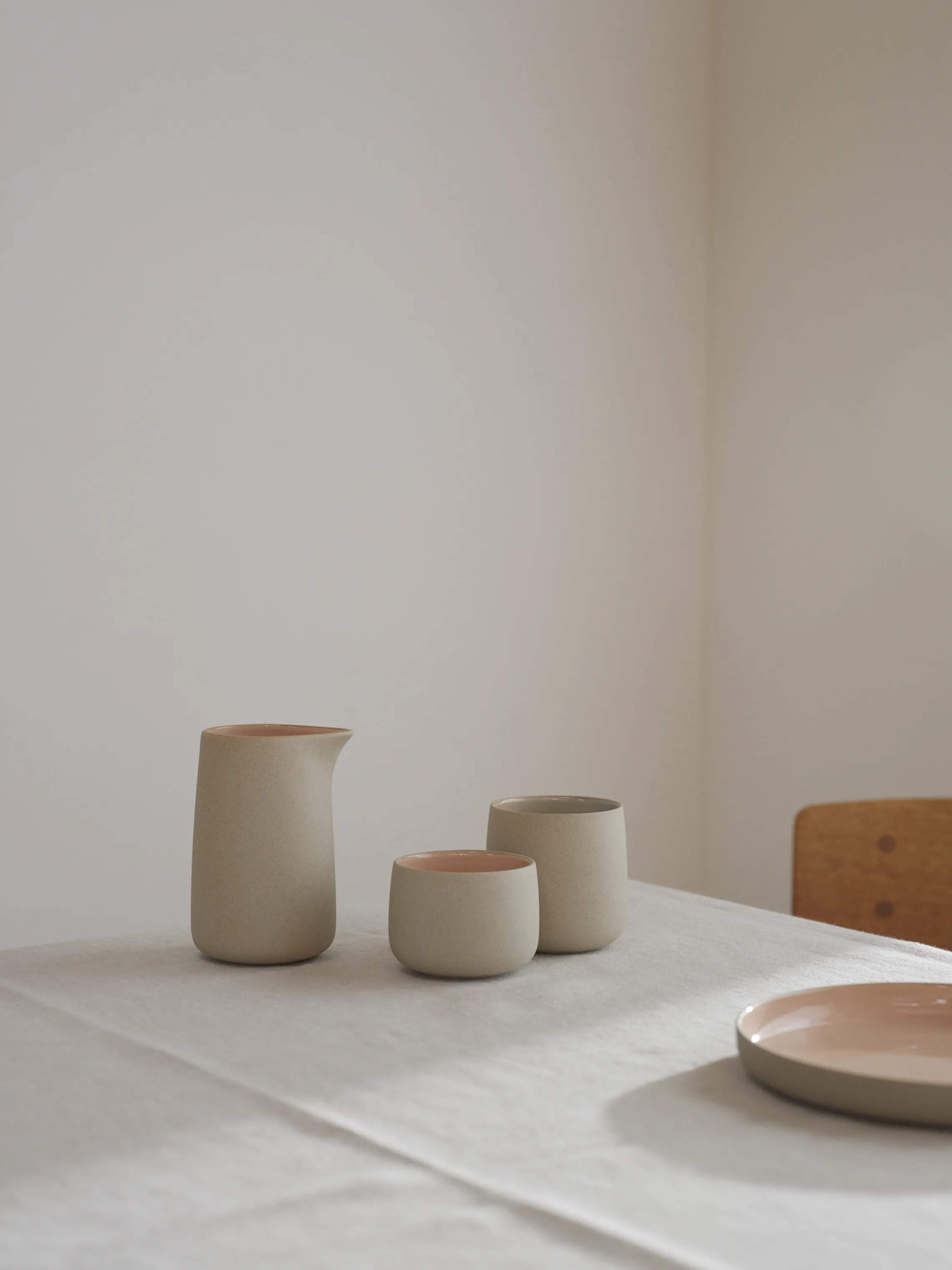 Stelton Mælke- og flødekander Emma Mælkekande i Rose, 2