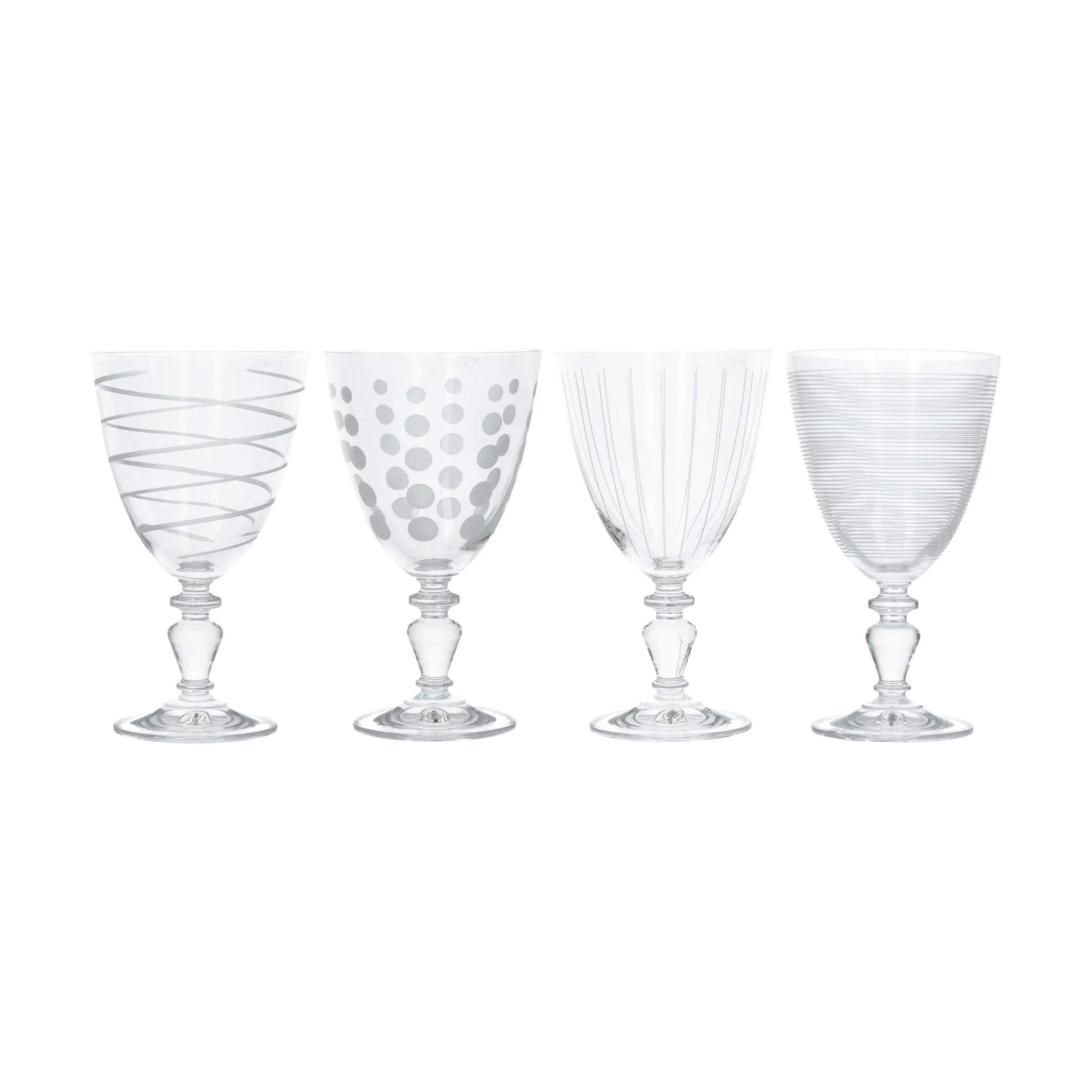 Mikasa Hvidvinsglas Cheers Vinglas - 4 stk. i Klar, 1