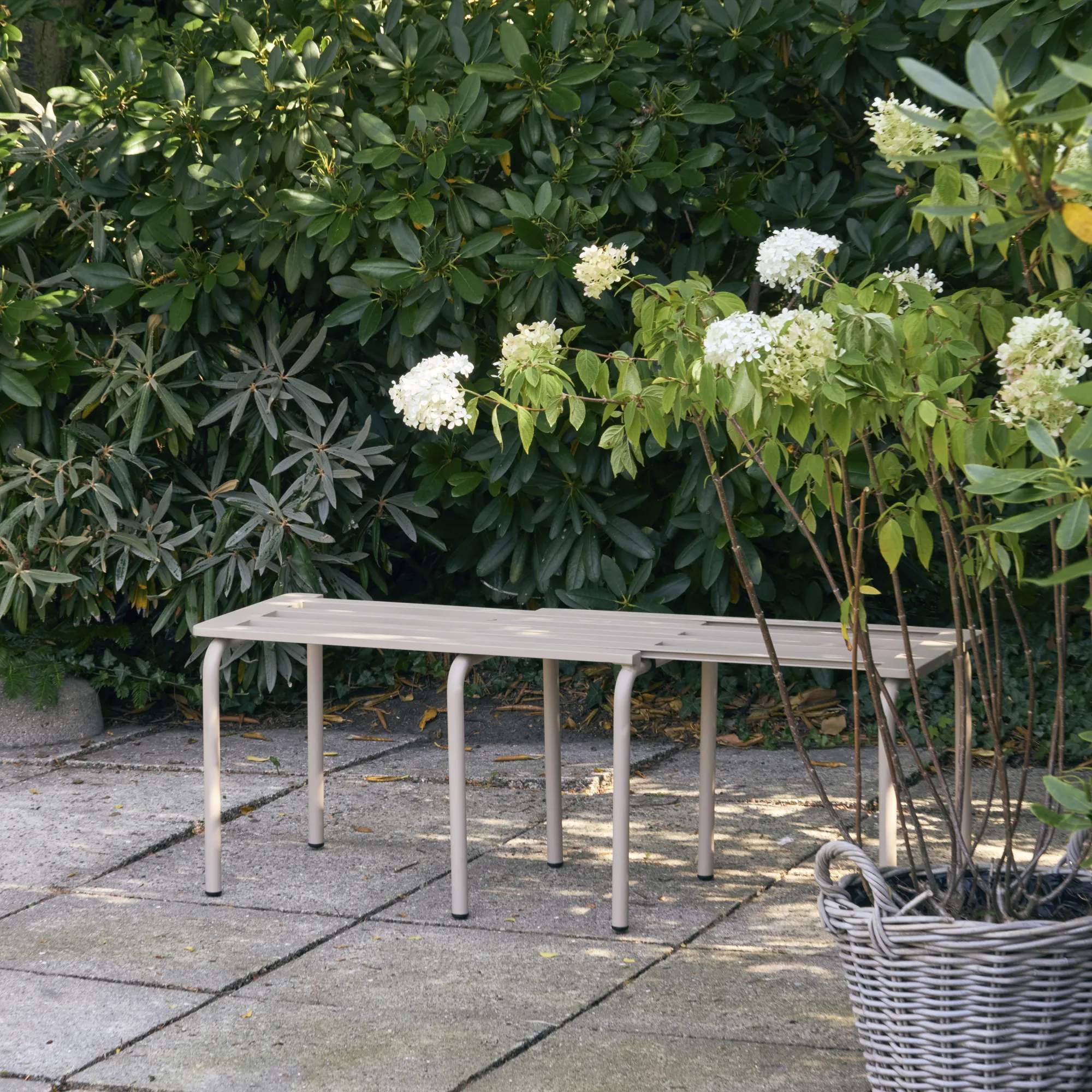 Mandalay Havebænke Ivy Bænk i Taupe, 5