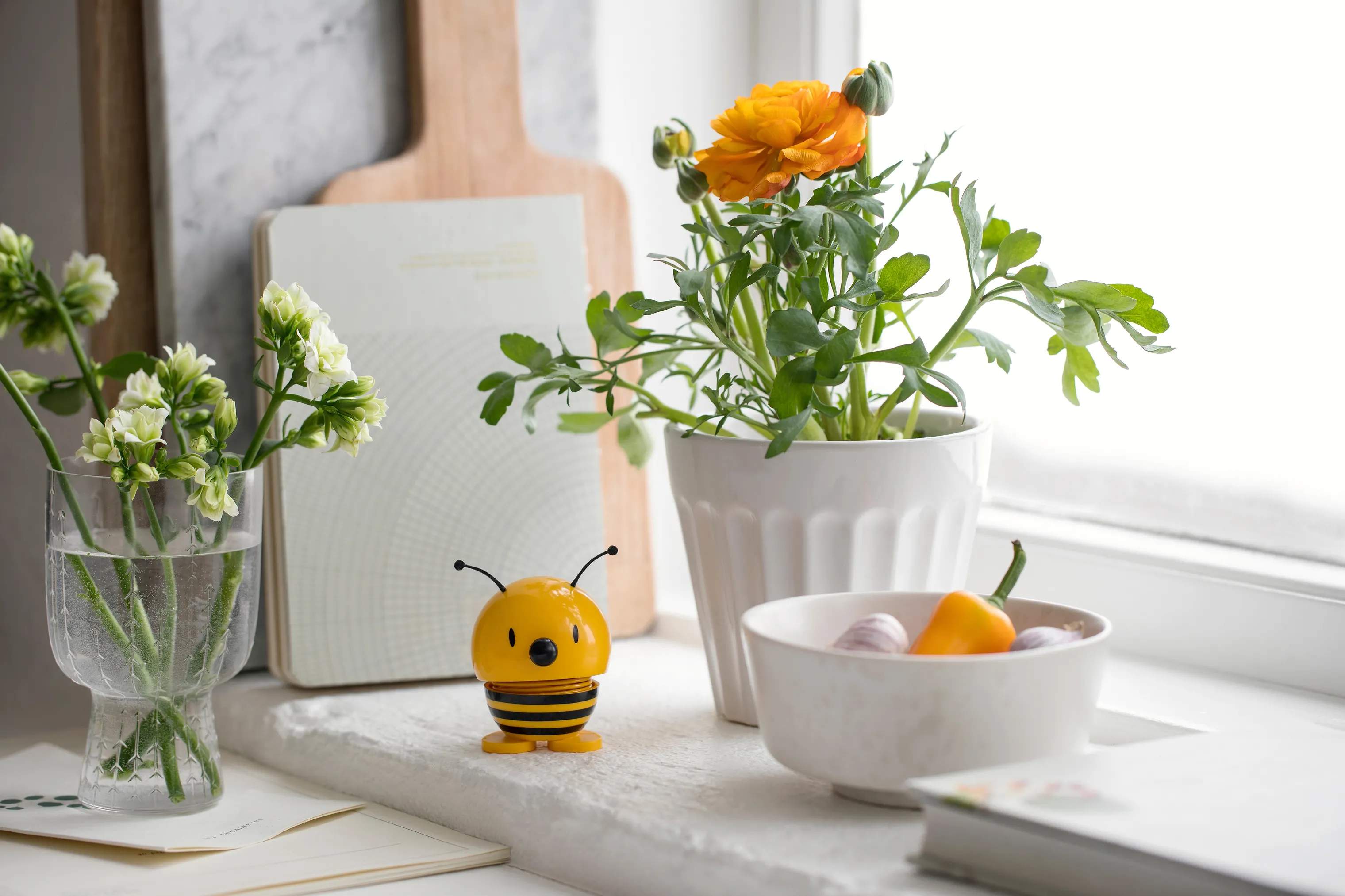 Hoptimist Øvrige figurer Animals - Baby Bee i Gul, 2