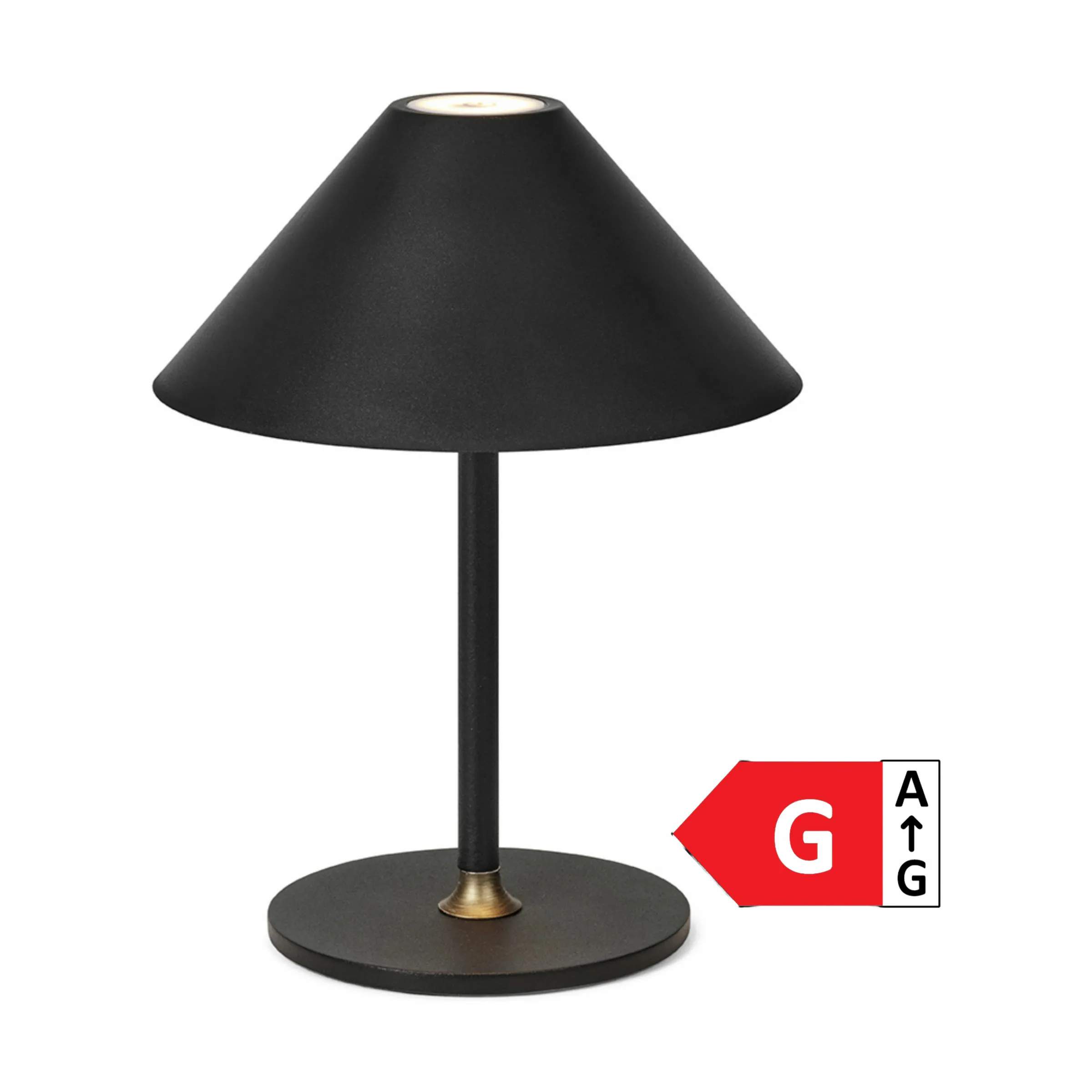 Hygge Bordlampe, graphit sort, large