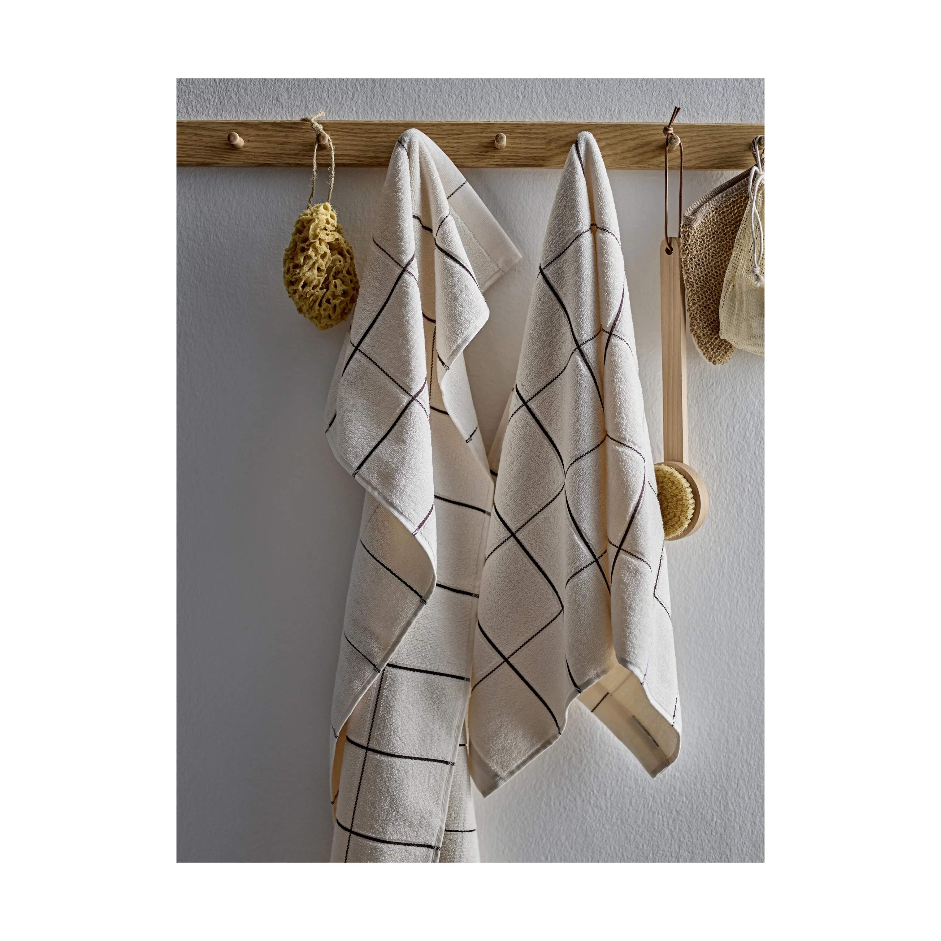 Södahl Håndklæder Vista Håndklæde i Offwhite, B50 x L100 cm, 2