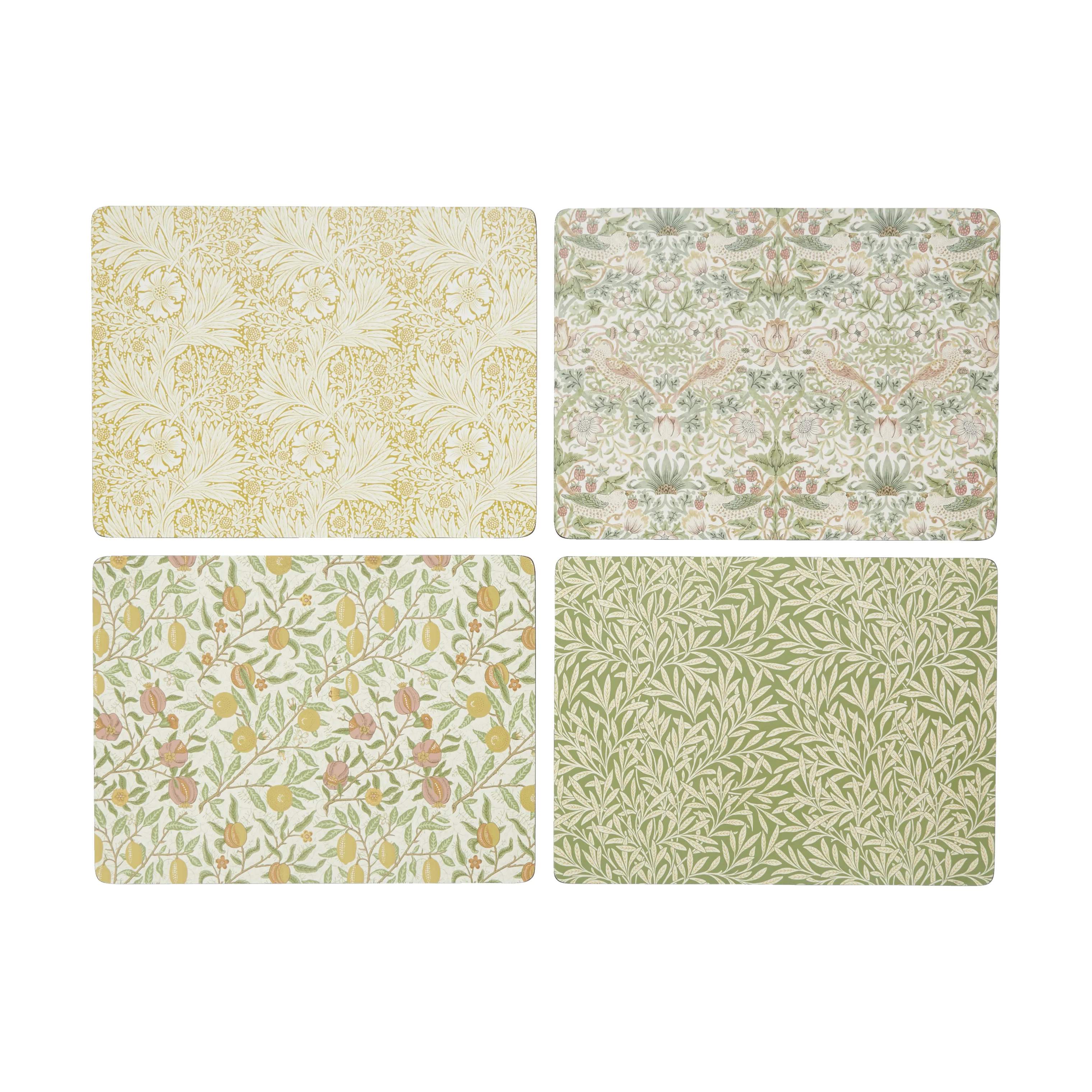 Spode Dækkeservietter Morris & Co Dækkeservietter - 4 stk. i Multifarvet, 1