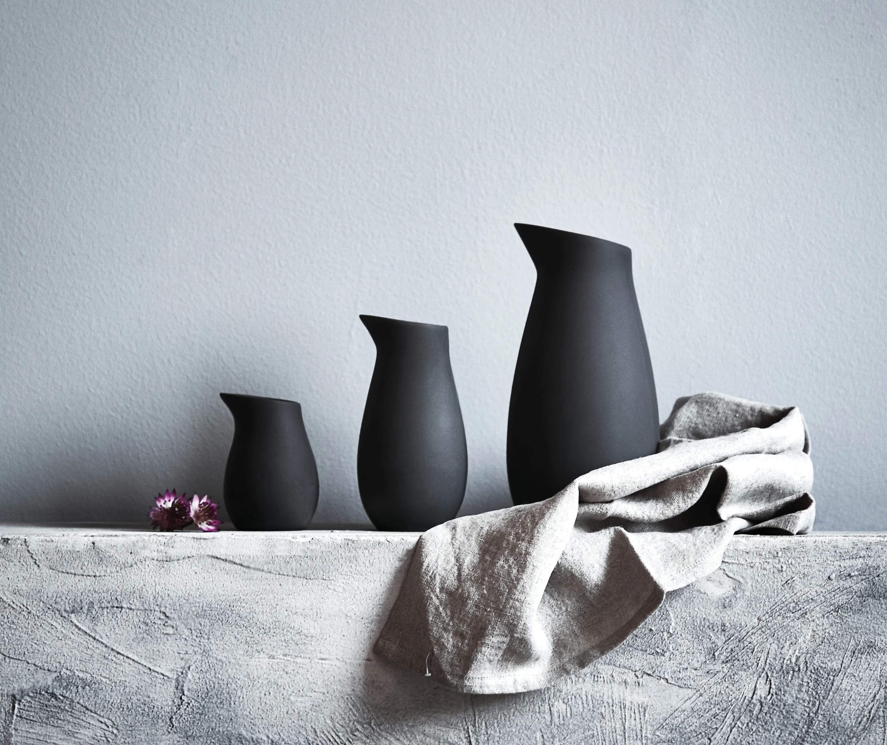RAW by Aida Mælke- og flødekander RAW Flødekande i Lysegrå, 20 cl, 2