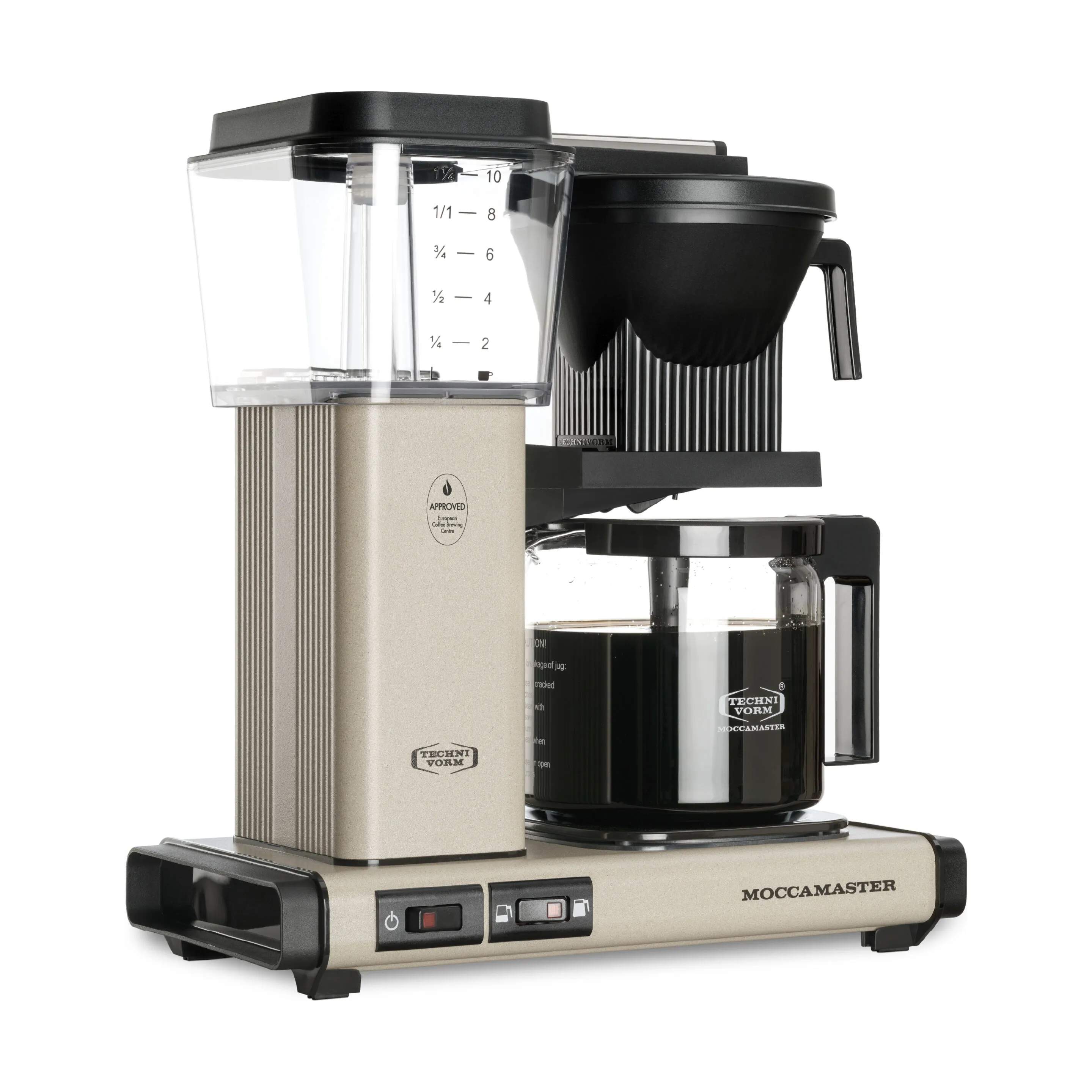 Moccamaster Kaffemaskiner Optio Kaffemaskine i Sand Stone, 5