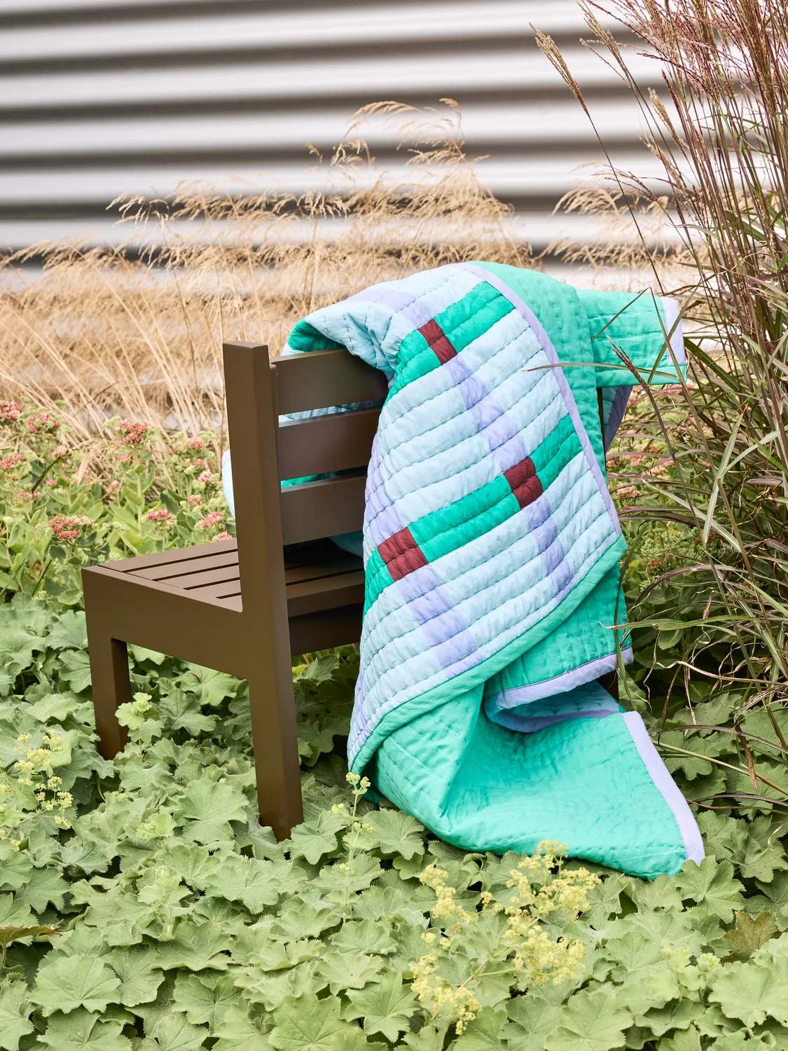 Hübsch Plaider Tento Plaid i Grøn, 4