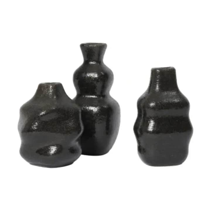 Broste Copenhagen Vaser Cornelia Vase - 3 stk. i Grå, 1