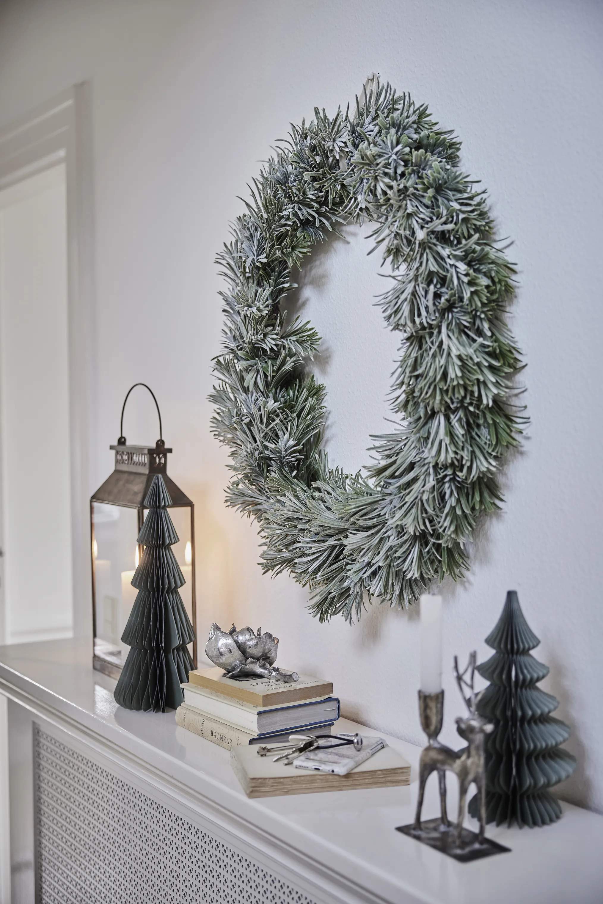 Lene Bjerre Øvrigt julepynt Poelle Juledekoration - Juletræ i grøn, 25 cm, 2