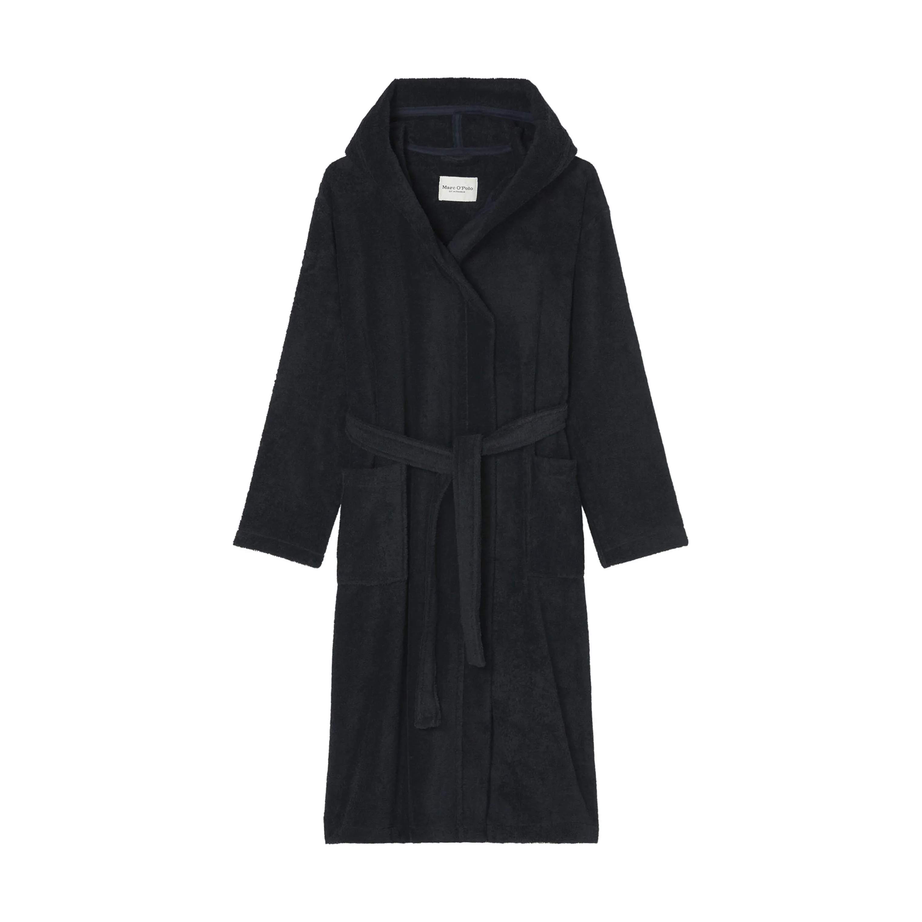 Marc O'Polo Morgenkåber Timeless Damebadekåbe i Dark navy, Str. XXL, 1