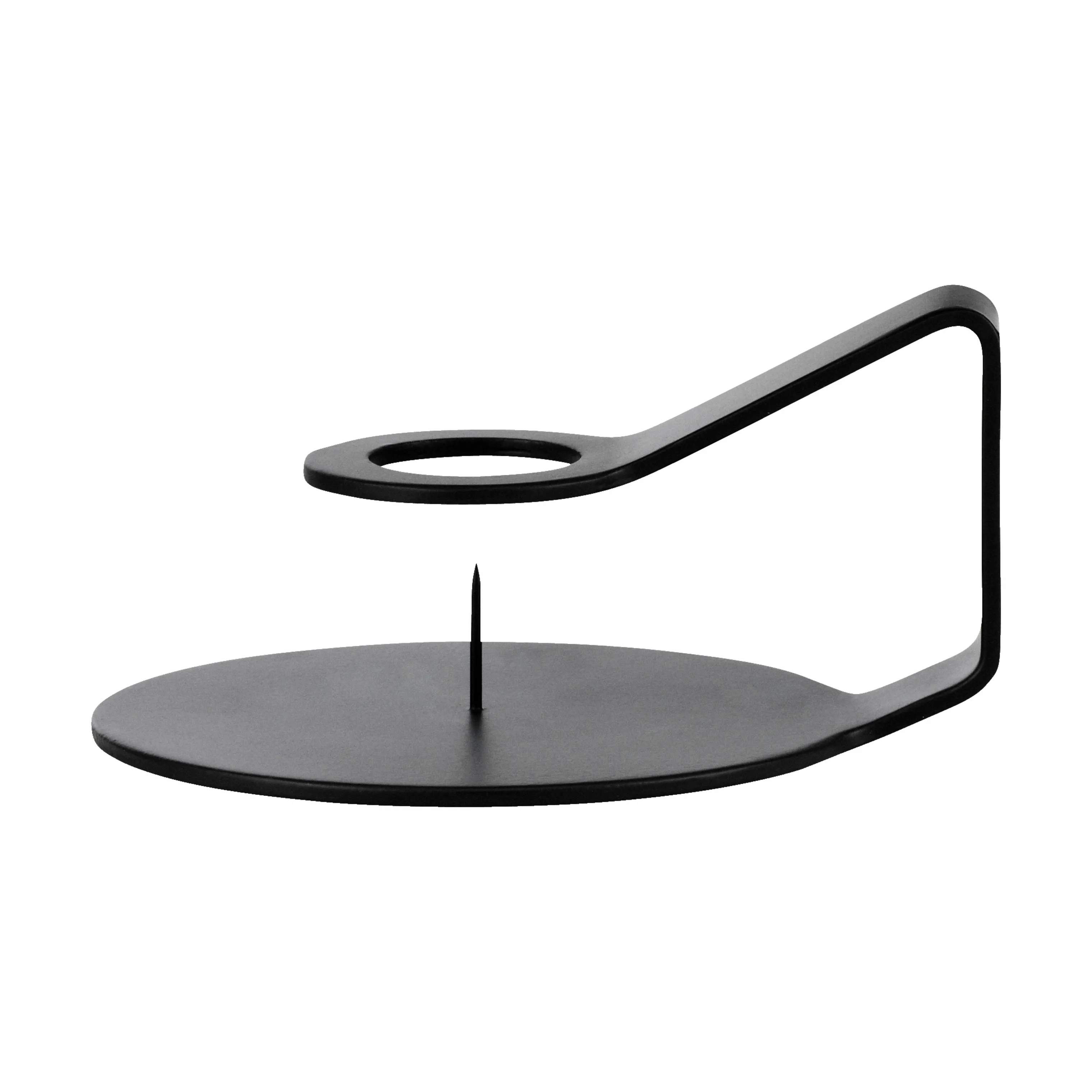 Normann Copenhagen Kronelysestage Nocto Lysestage i Sort, 6 cm, 1
