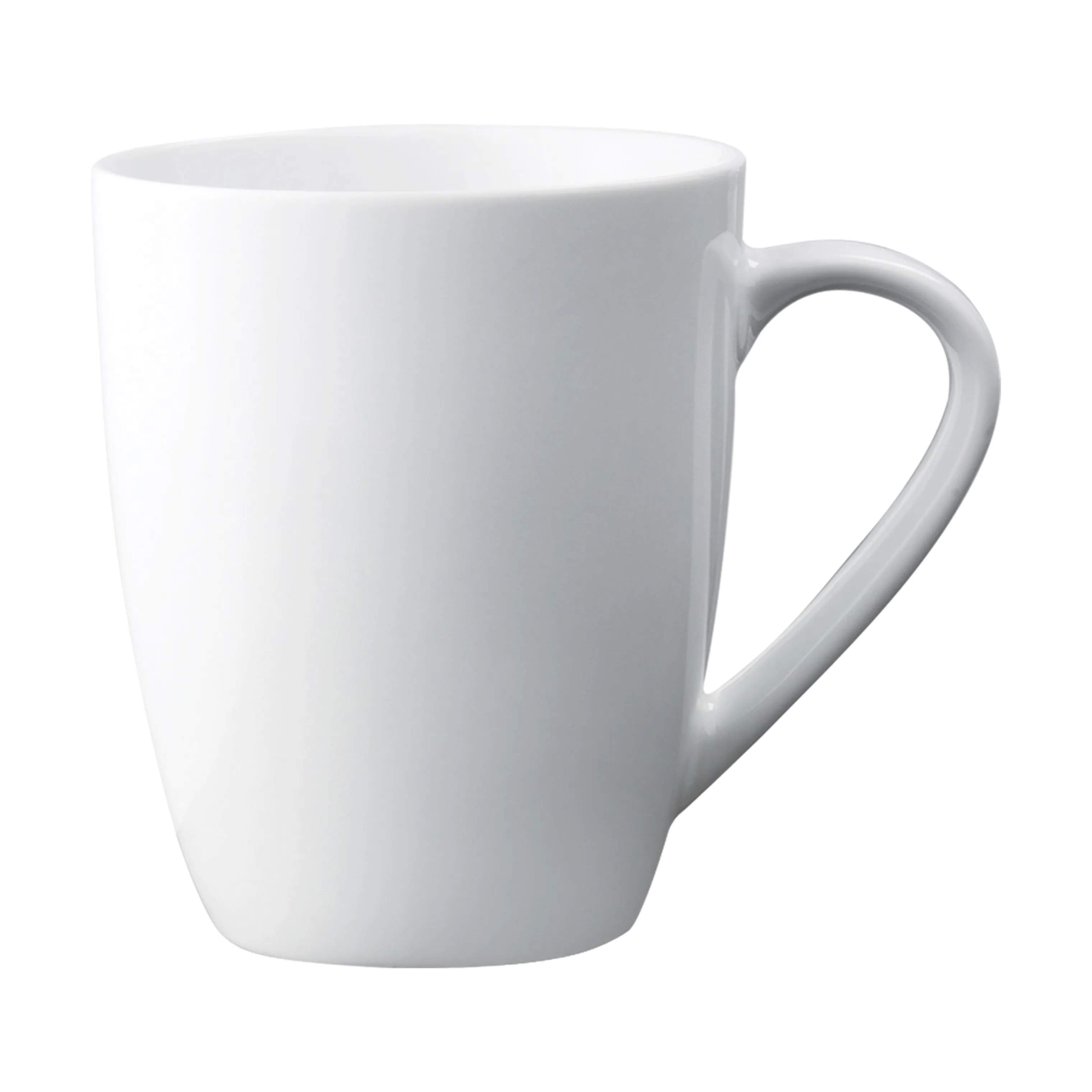 Aida Krus og kopper med hank Café Krus - 4 stk. i Hvid, 4