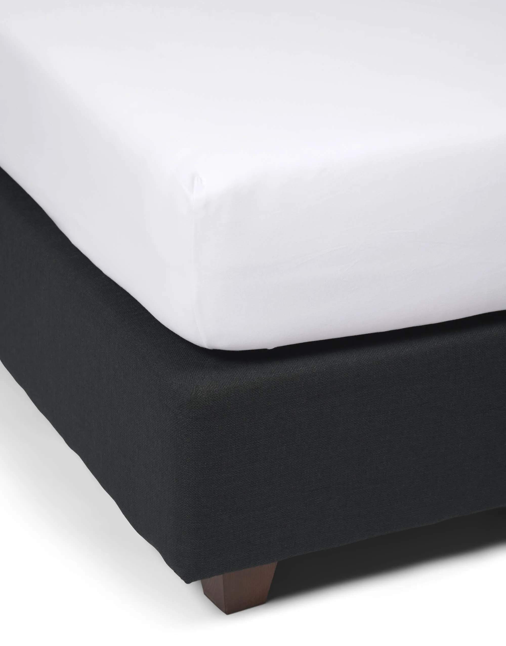 Marc O'Polo Lagner Premium Organic Jersey Boxlagen i White, 180/200 x 200/220 cm, 3
