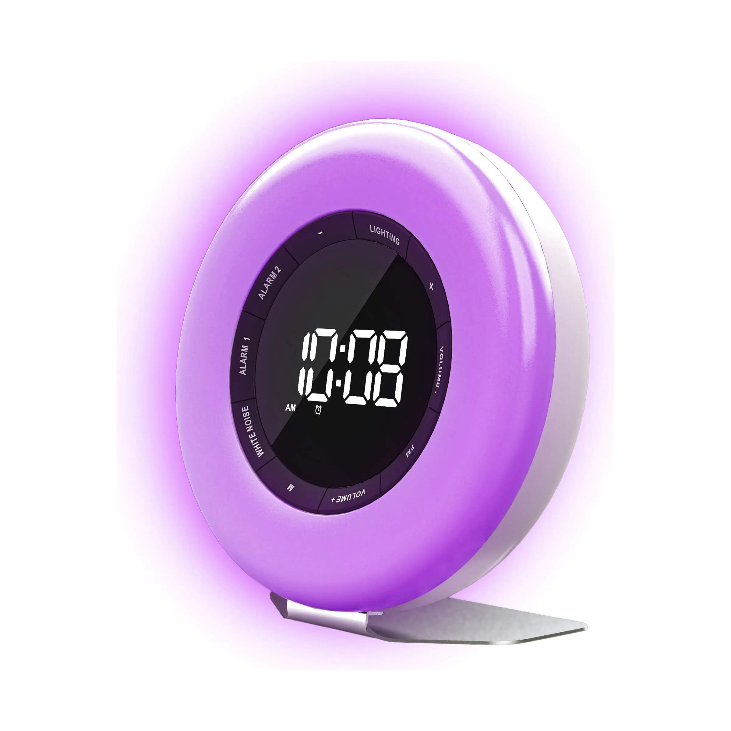 Denver Vækkeure Clockradio CRL-342 i Hvid/sort, 3