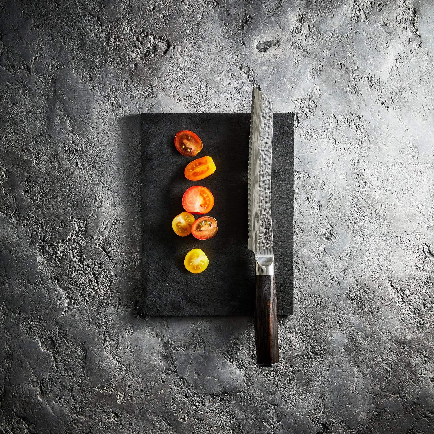 THE CUSTOM CHEF™ Brødknive Cuisine::pro® Damashiro® EMPEROR Cuisine::pro Damashiro® EMPEROR Brødkniv i Sølvfarvet/brun, 2