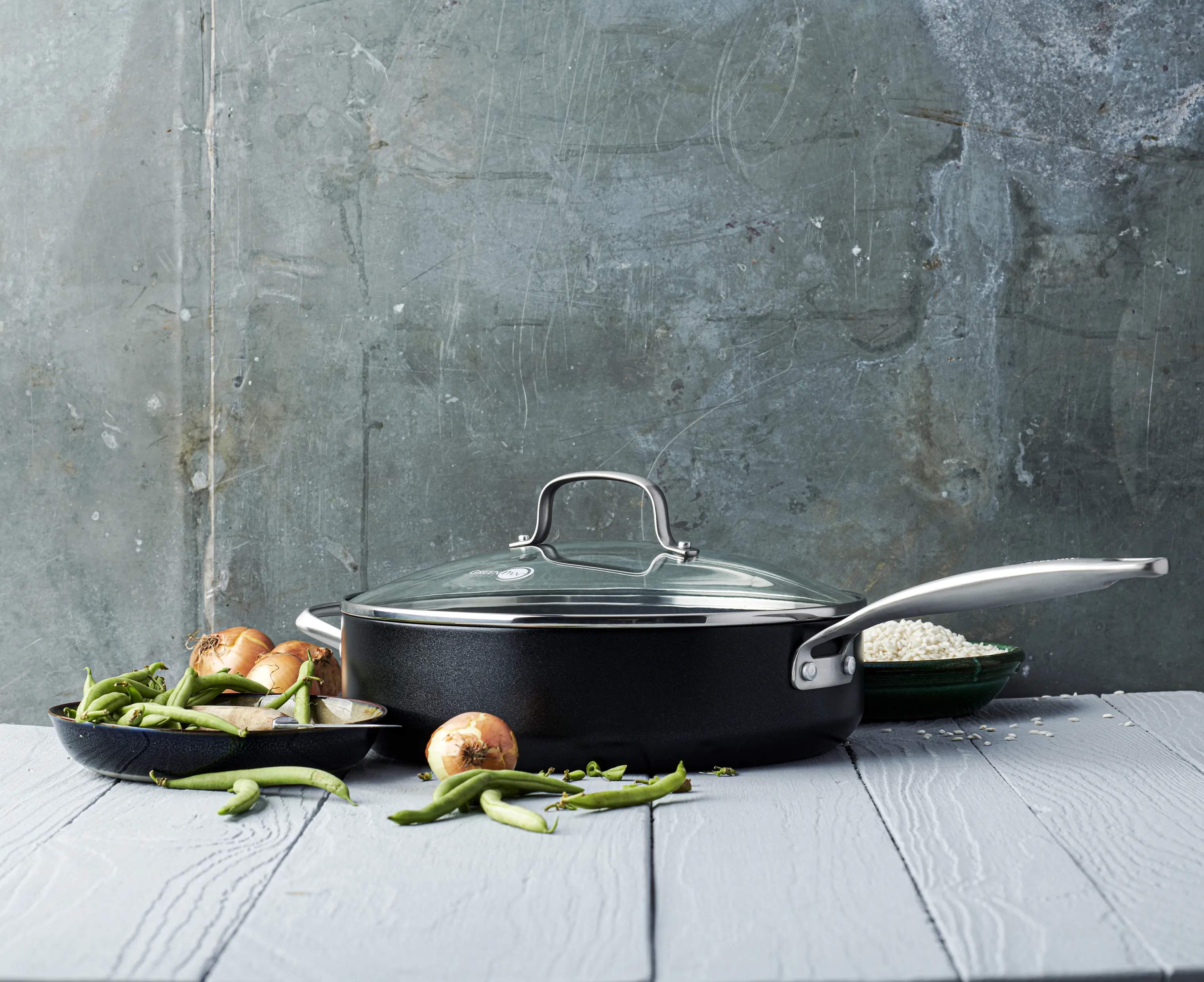 Greenpan Sauterpander GreenPan Copenhagen Copenhagen Sauterpande i Sort, 28 cm, 2