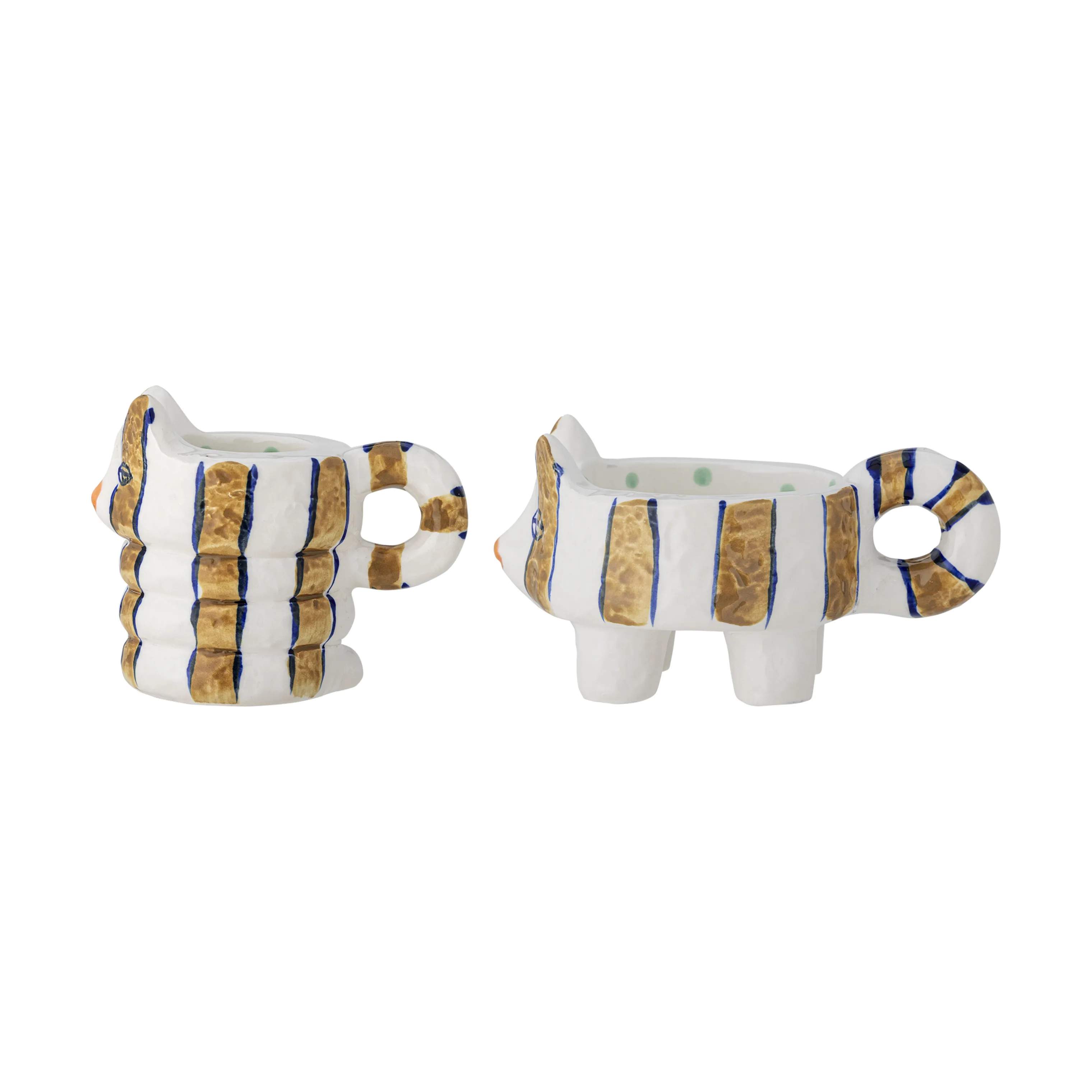 Caty Lysestage - 2 stk., brun, large