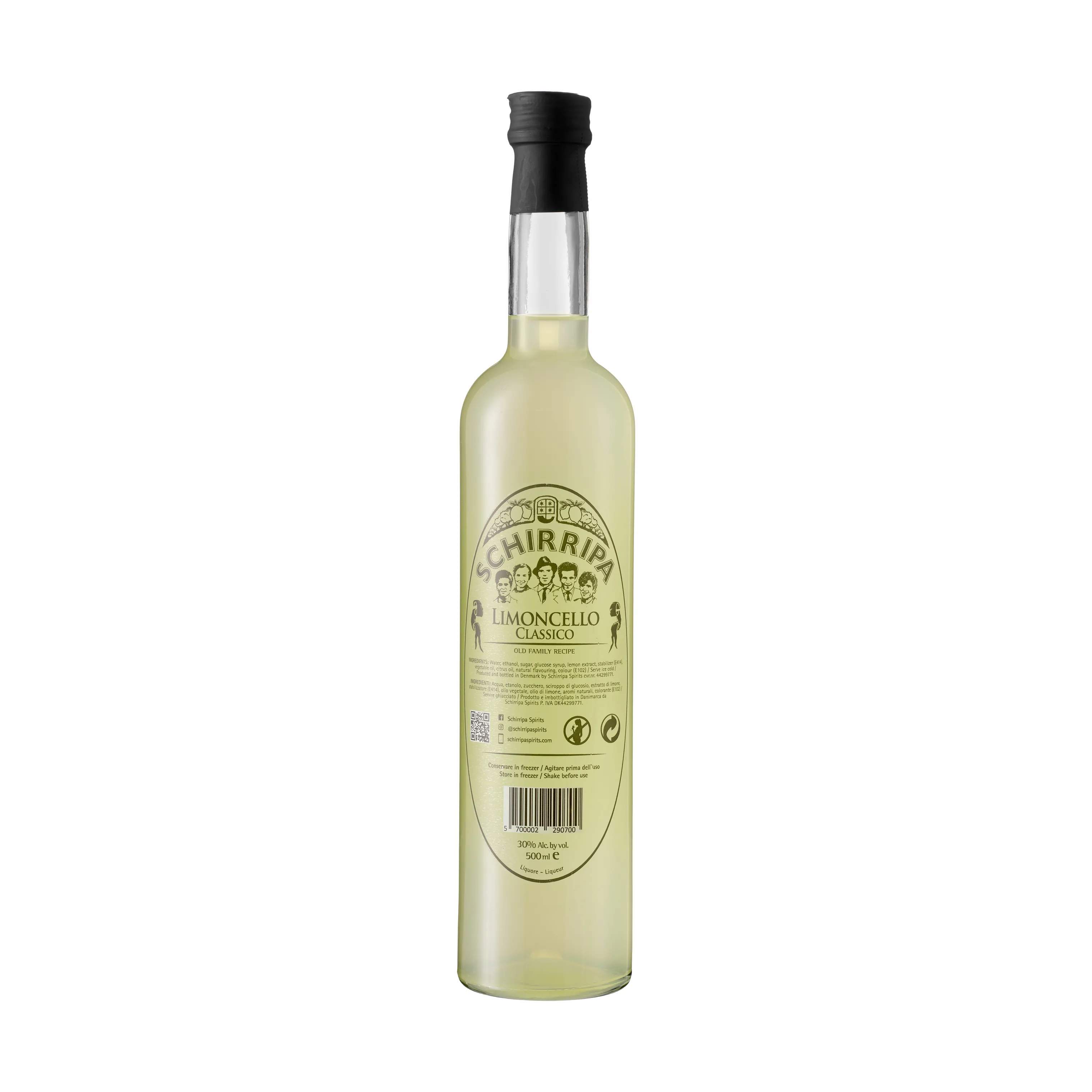 Likør Øvrige delikatesser Spirits Schirripa Limoncello Classico i Gul, 6