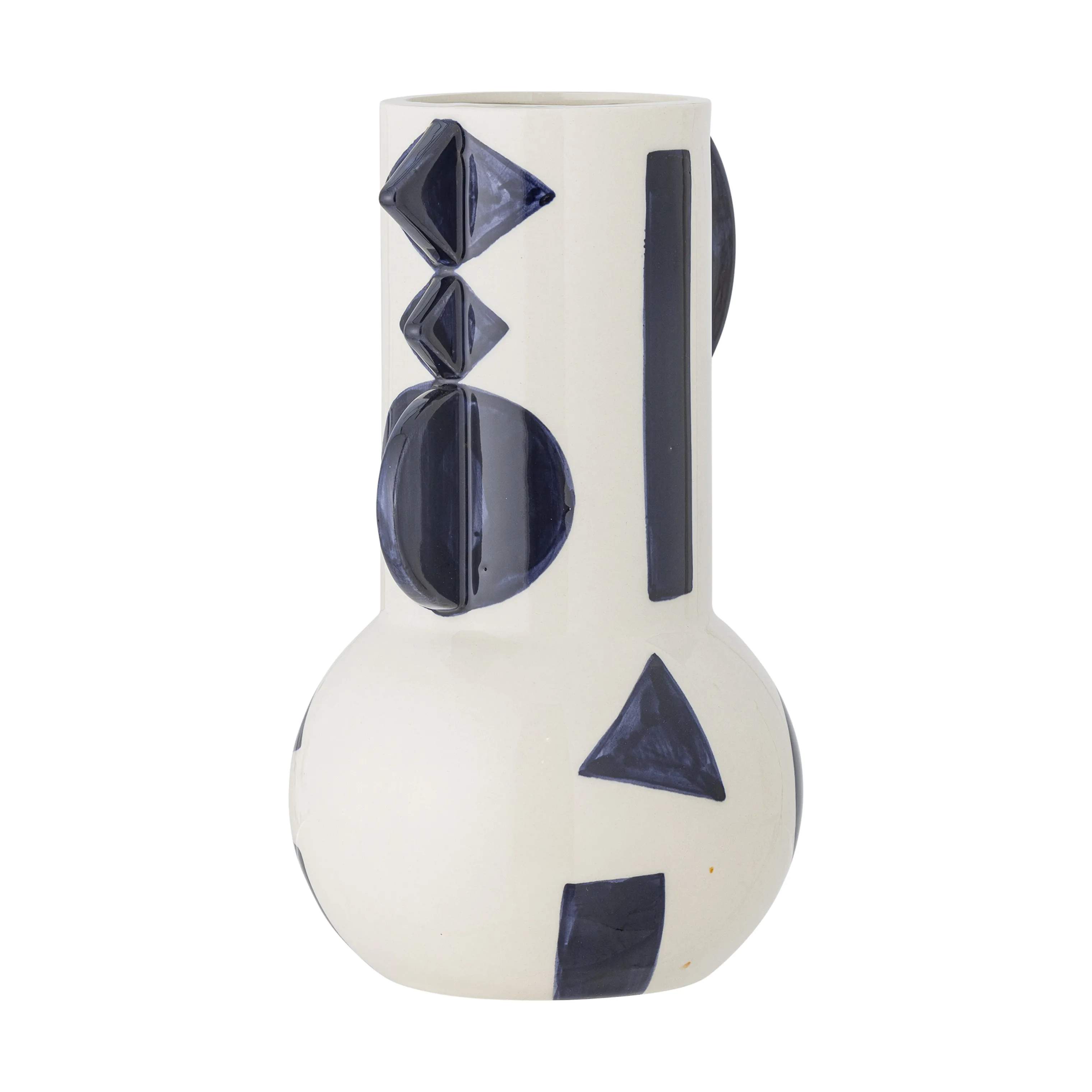 Bloomingville Vaser Graphica Vase i Blå, 3