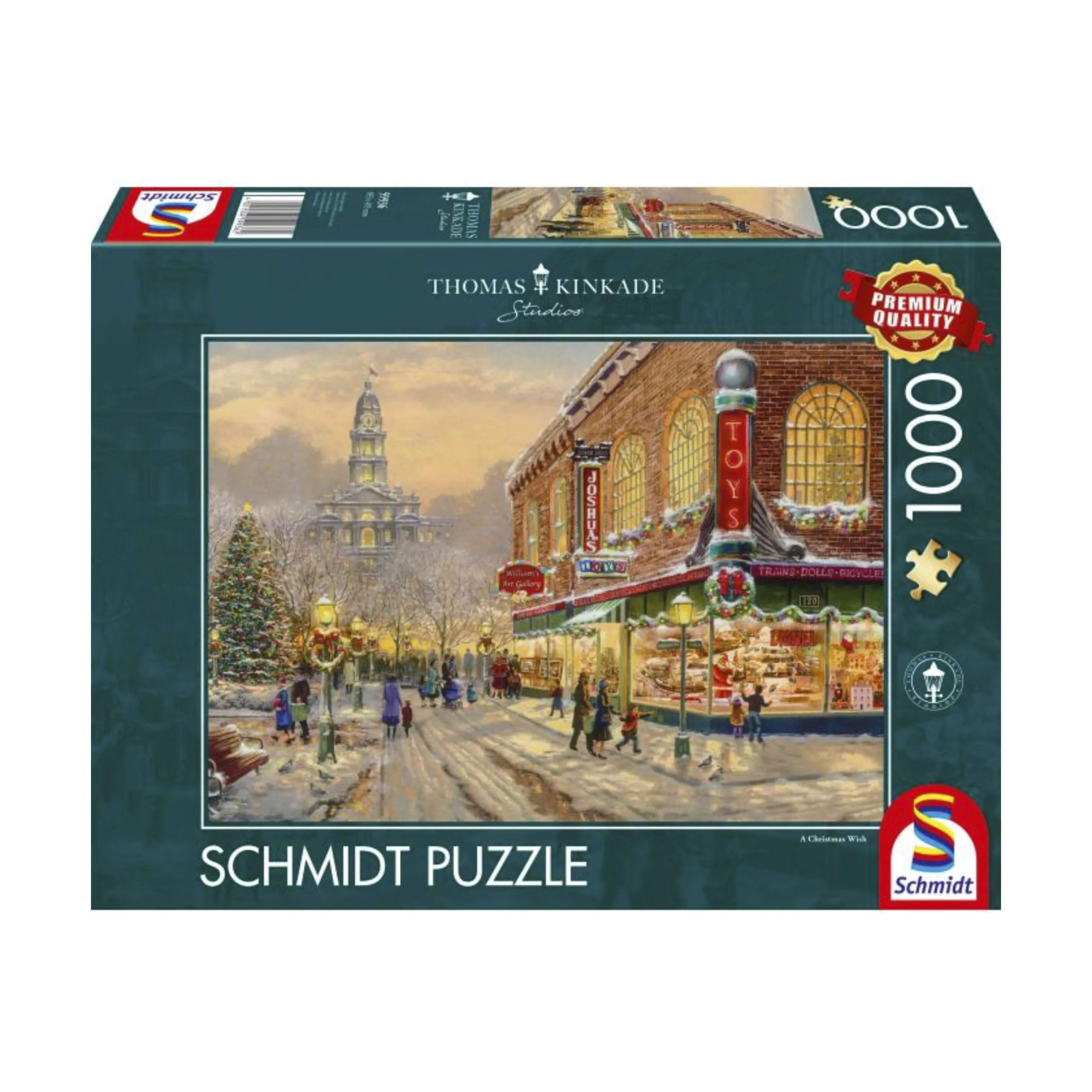 Spilbræt Puslespil Puzzle - Et Juleønske i Et Juleønske, 1