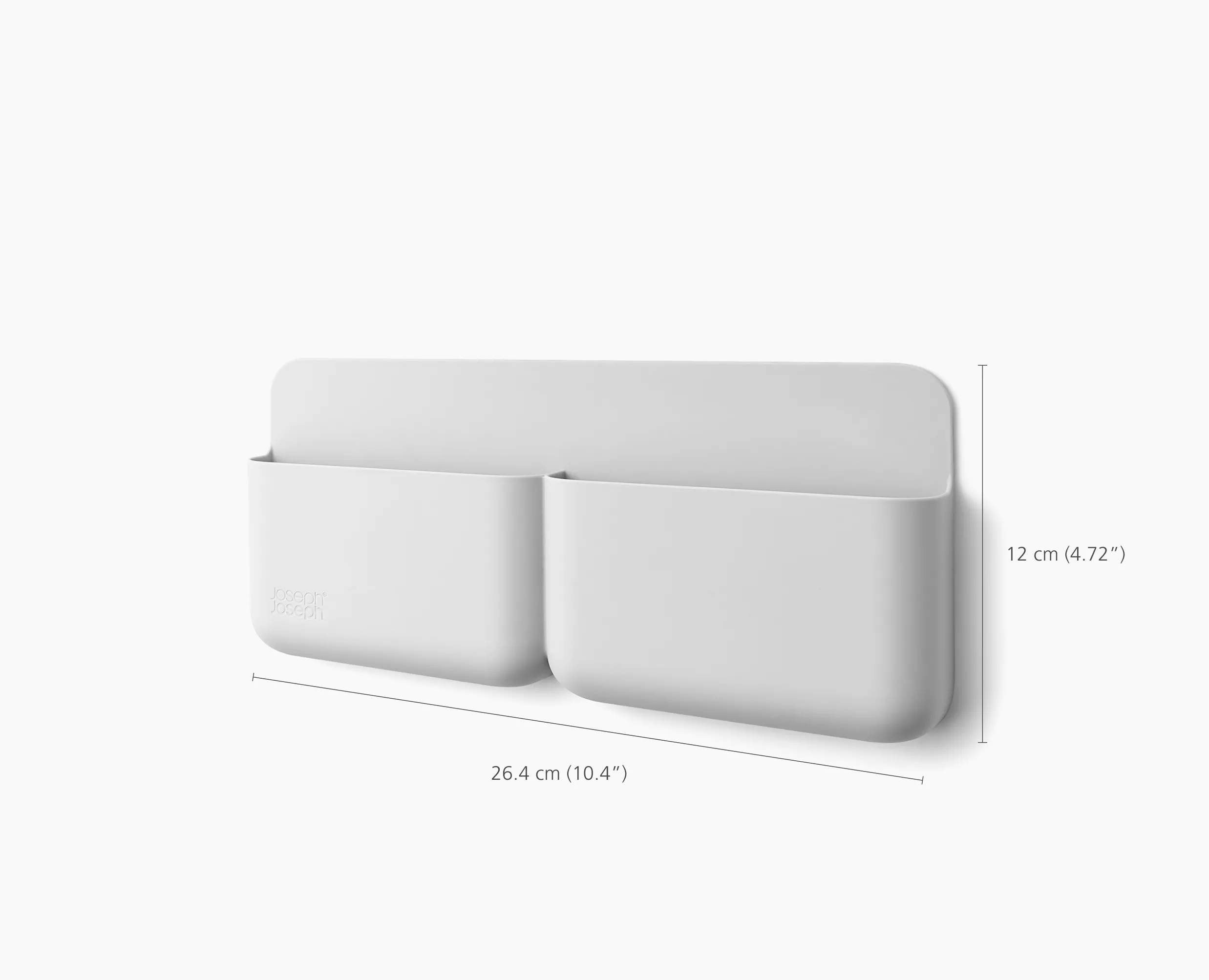 Joseph Joseph Hylder Cupboardstore Sidehylde i Light Stone, 2