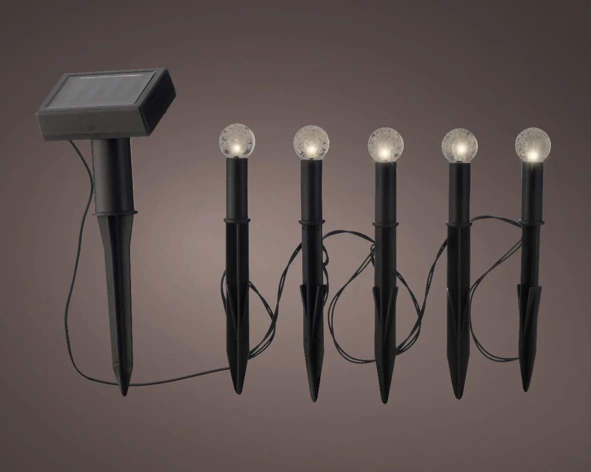 CASA Living Bedlamper LED Lysspyd i Sort/varm hvid, 2