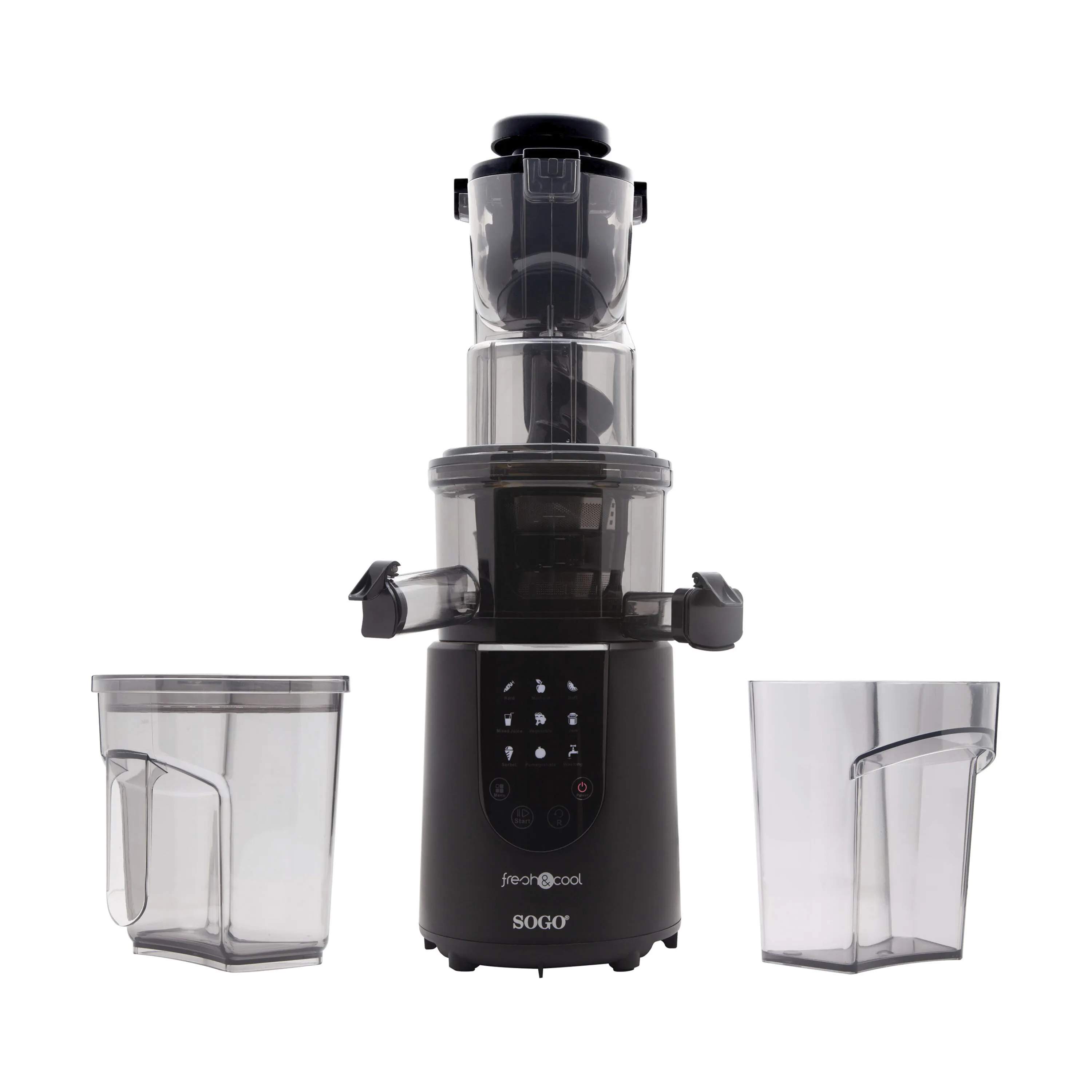 Sogo Slowjuicere Slow juicer i sort, 3